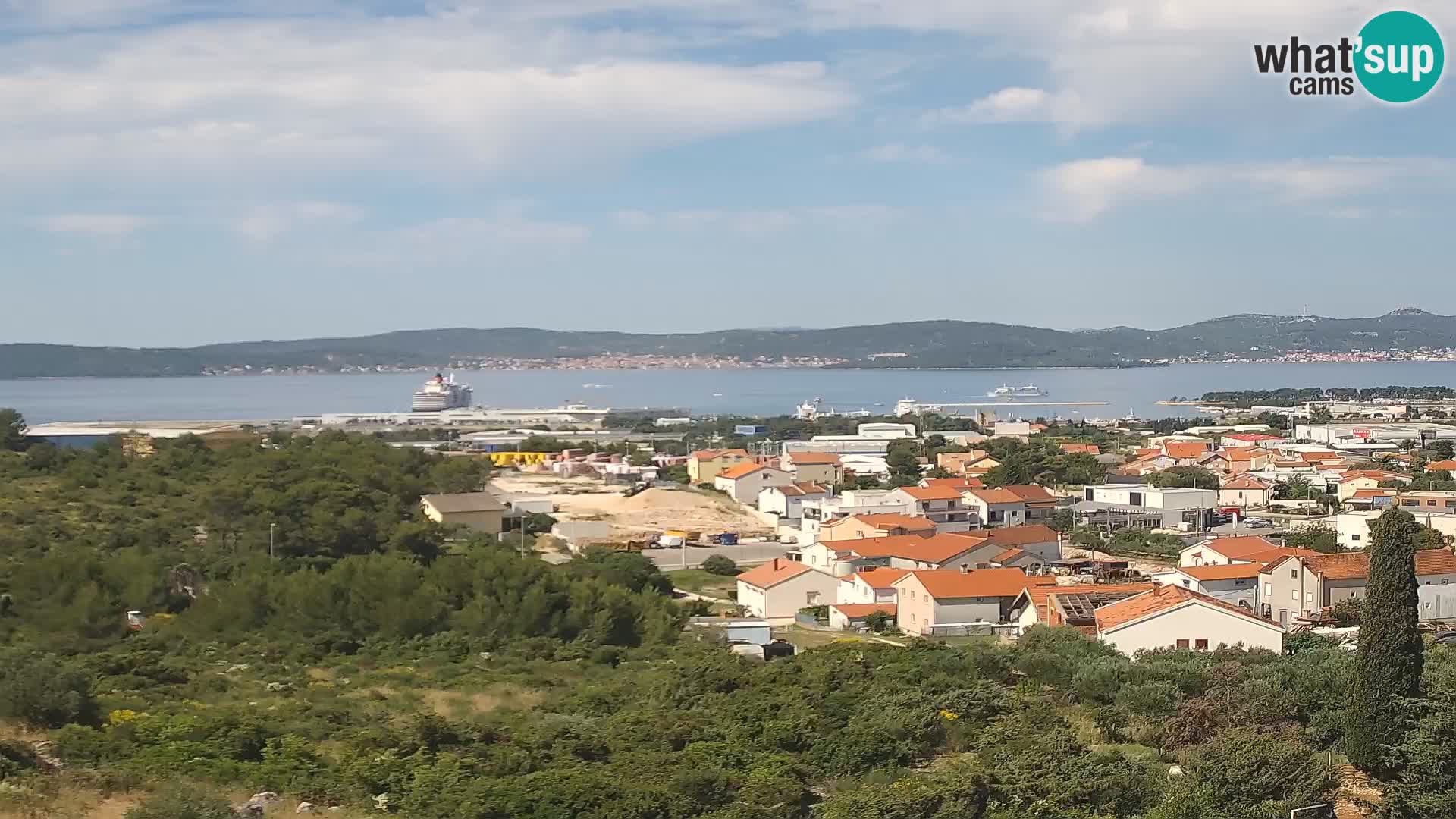 Zadar Porto di Gazenica Webcam Panorama, Zara, Croazia