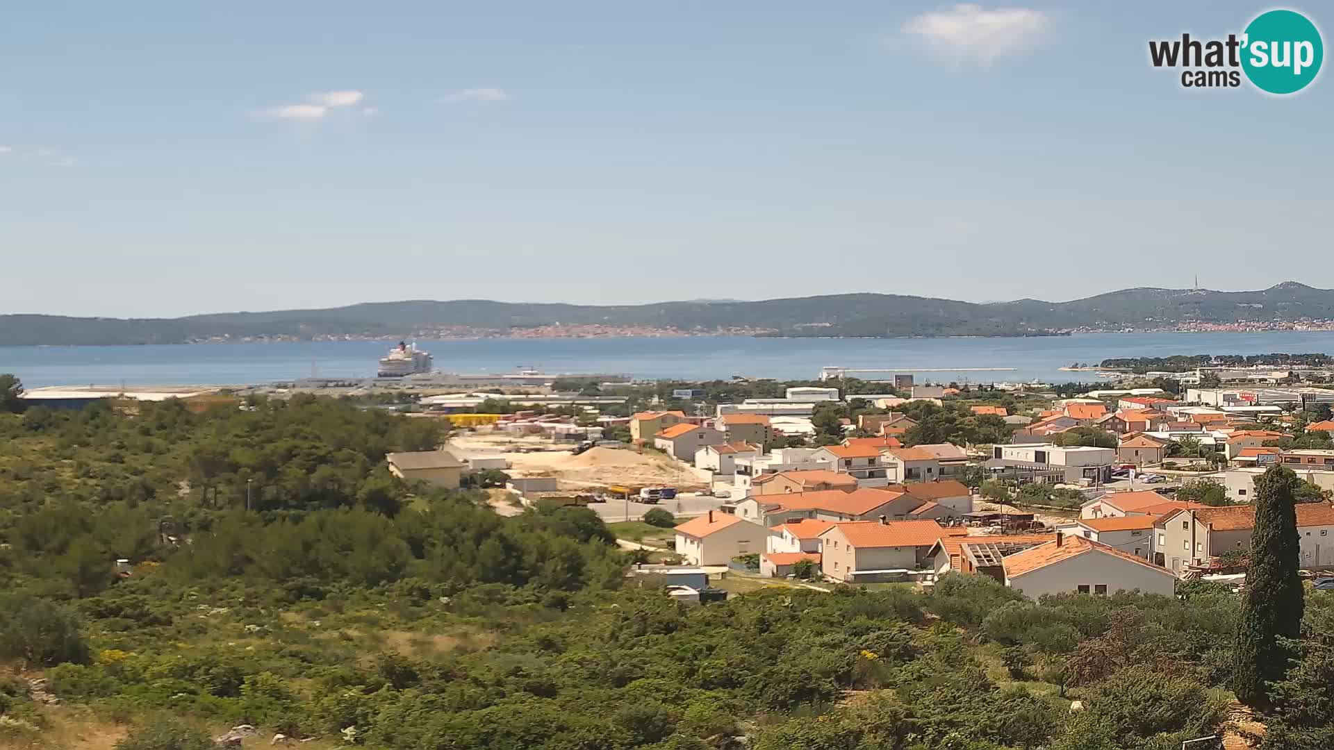 Panoramska web kamera Luke Gaženica u Zadru, Hrvatska