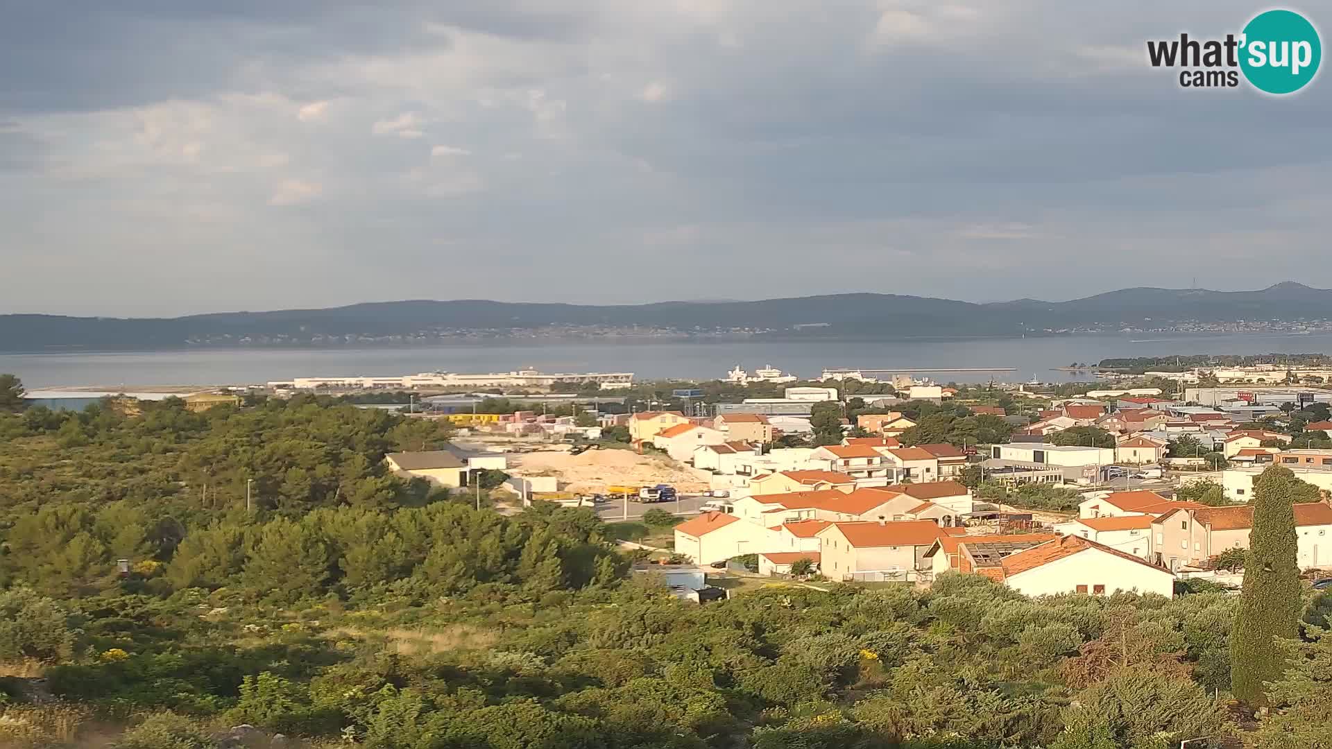 Zadar Port Gazenica Webcam Panorama, Zadar, Kroatien