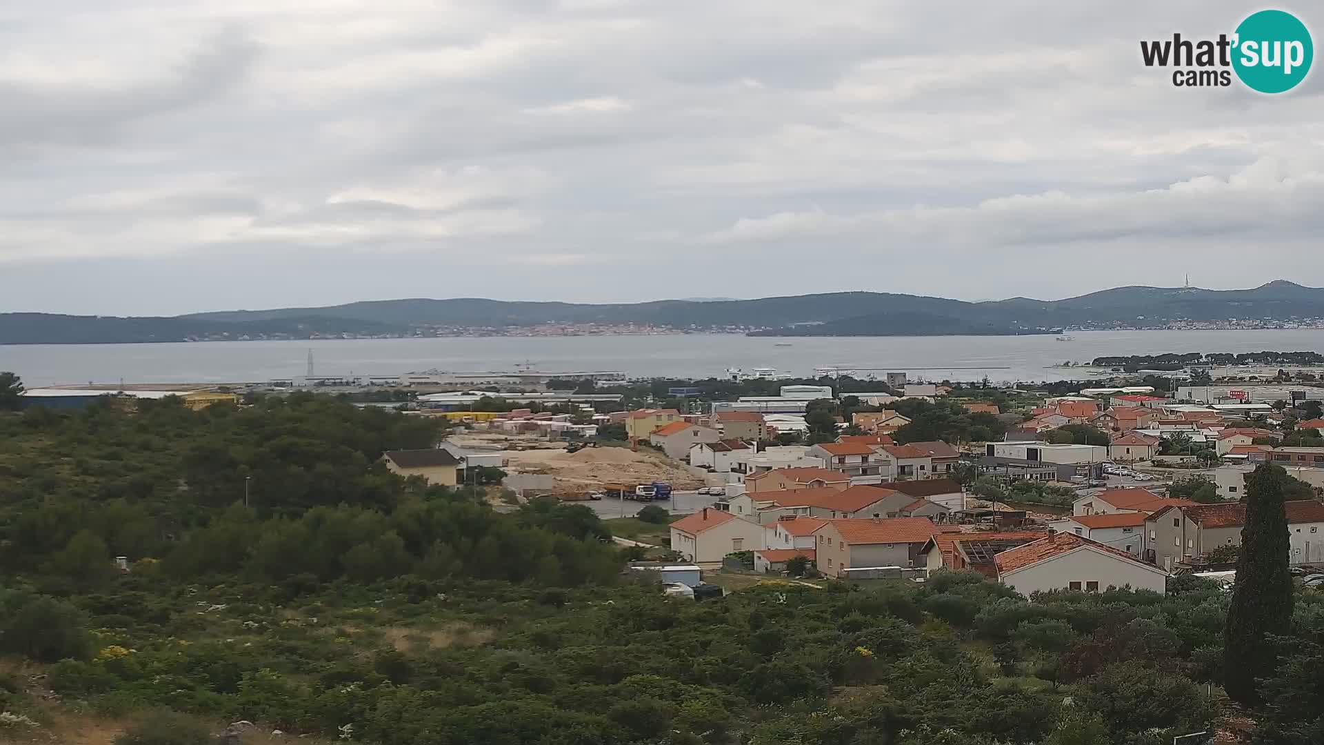 Zadar Port Gazenica Webcam Panorama, Zadar, Kroatien