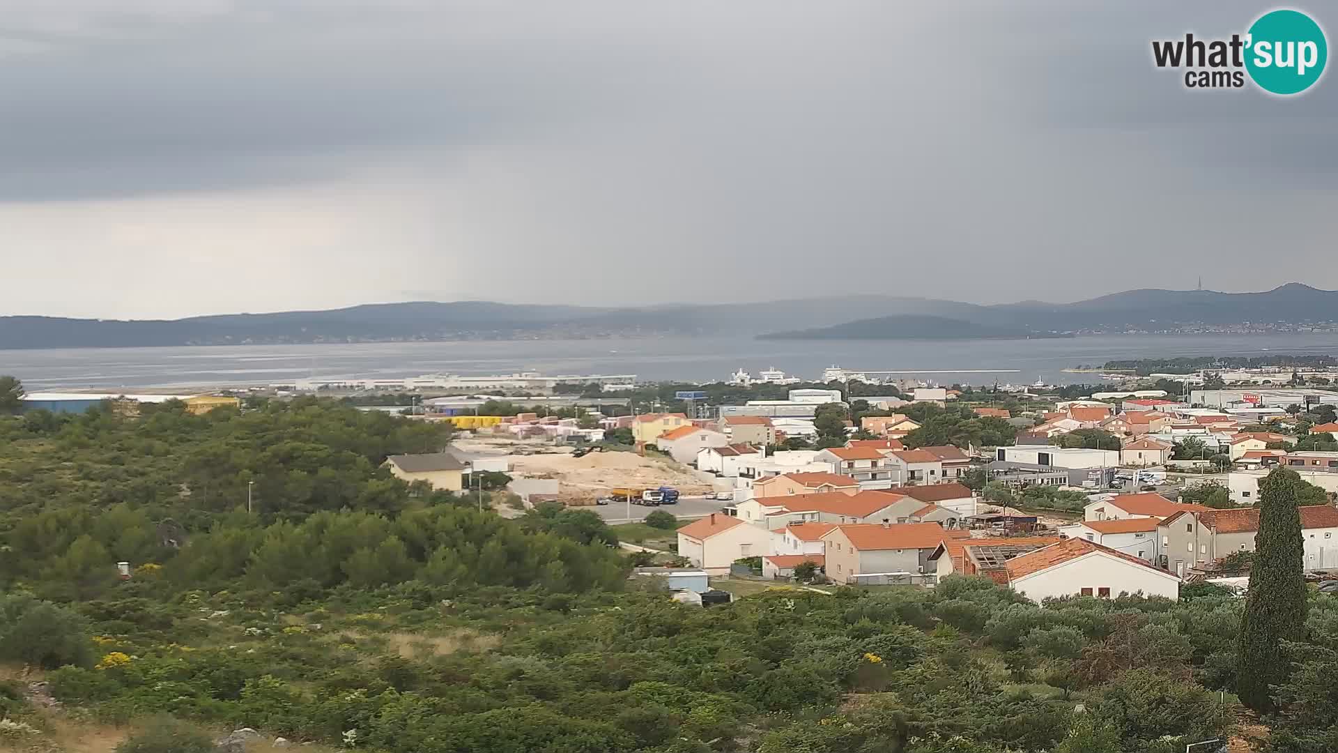Zadar Port Gazenica Webcam Panorama, Zadar, Kroatien