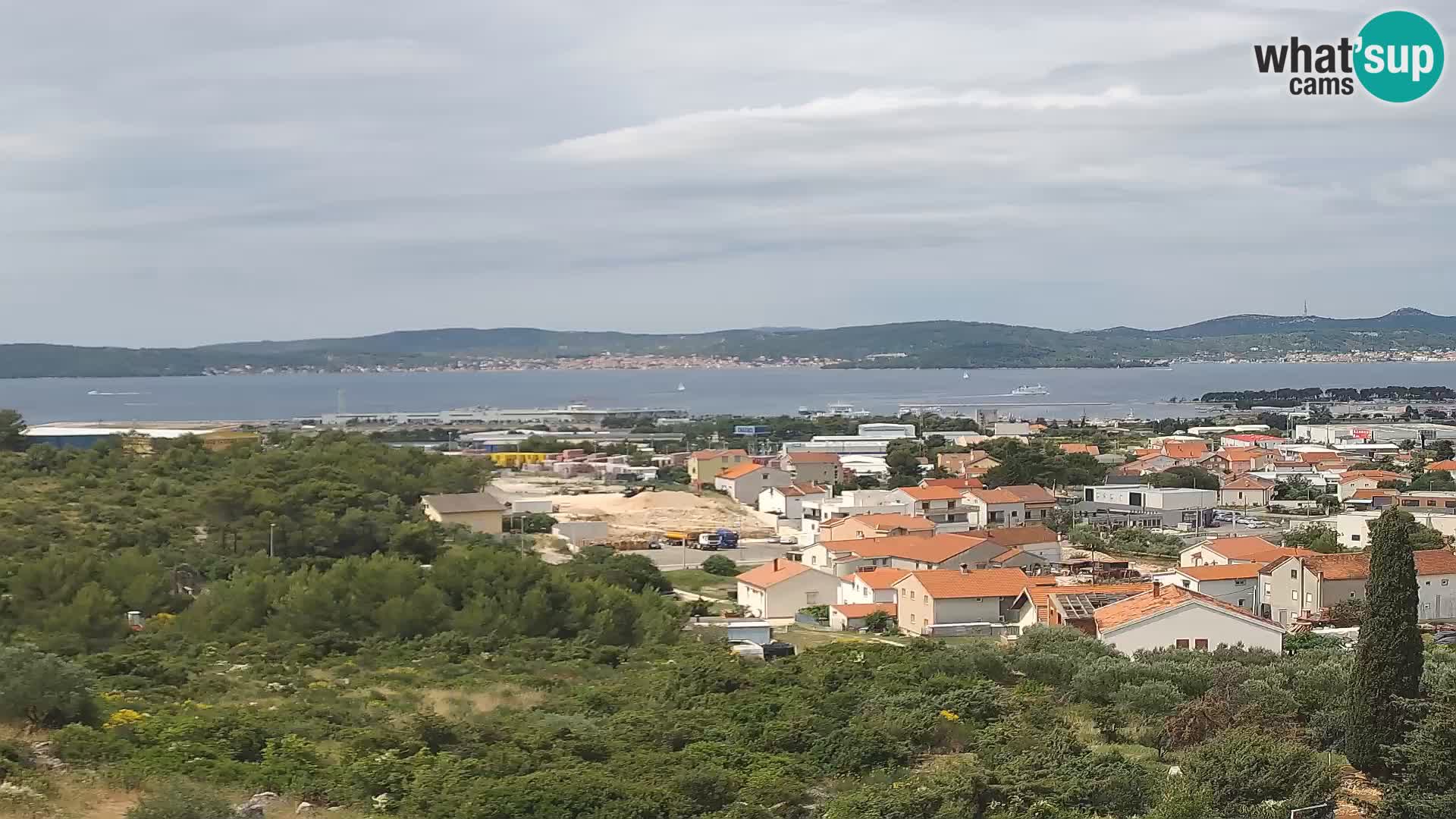 Zadar Port Gazenica Webcam Panorama, Zadar, Kroatien