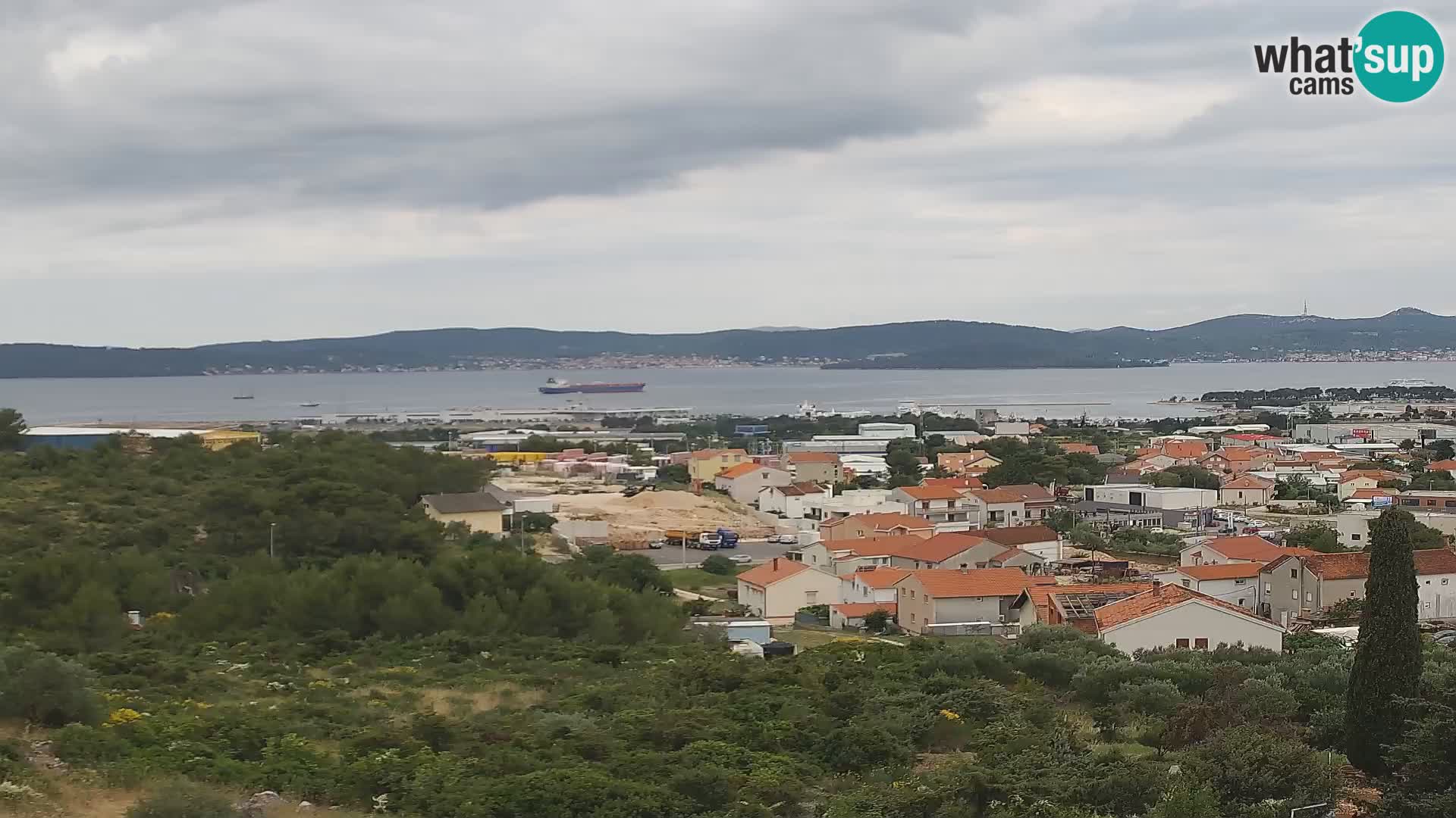 Zadar Port Gazenica Webcam Panorama, Zadar, Croatie