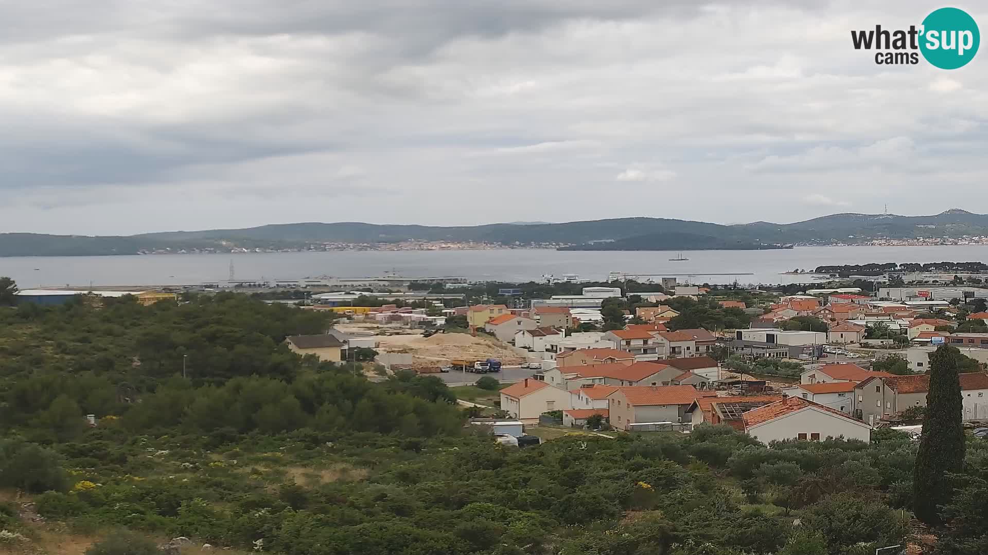 Zadar Port Gazenica Webcam Panorama, Zadar, Croatie