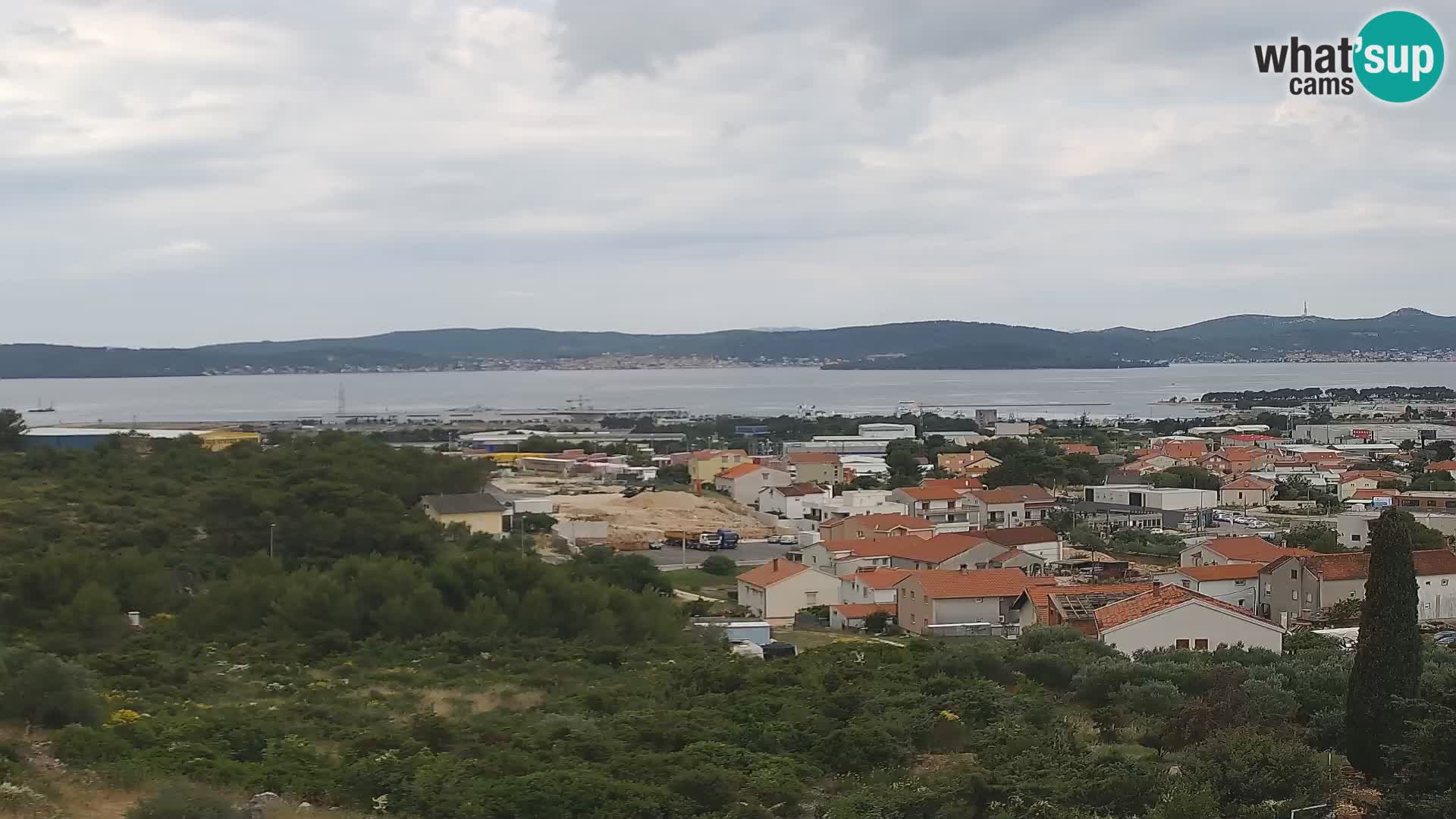 Panoramska web kamera Luke Gaženica u Zadru, Hrvatska