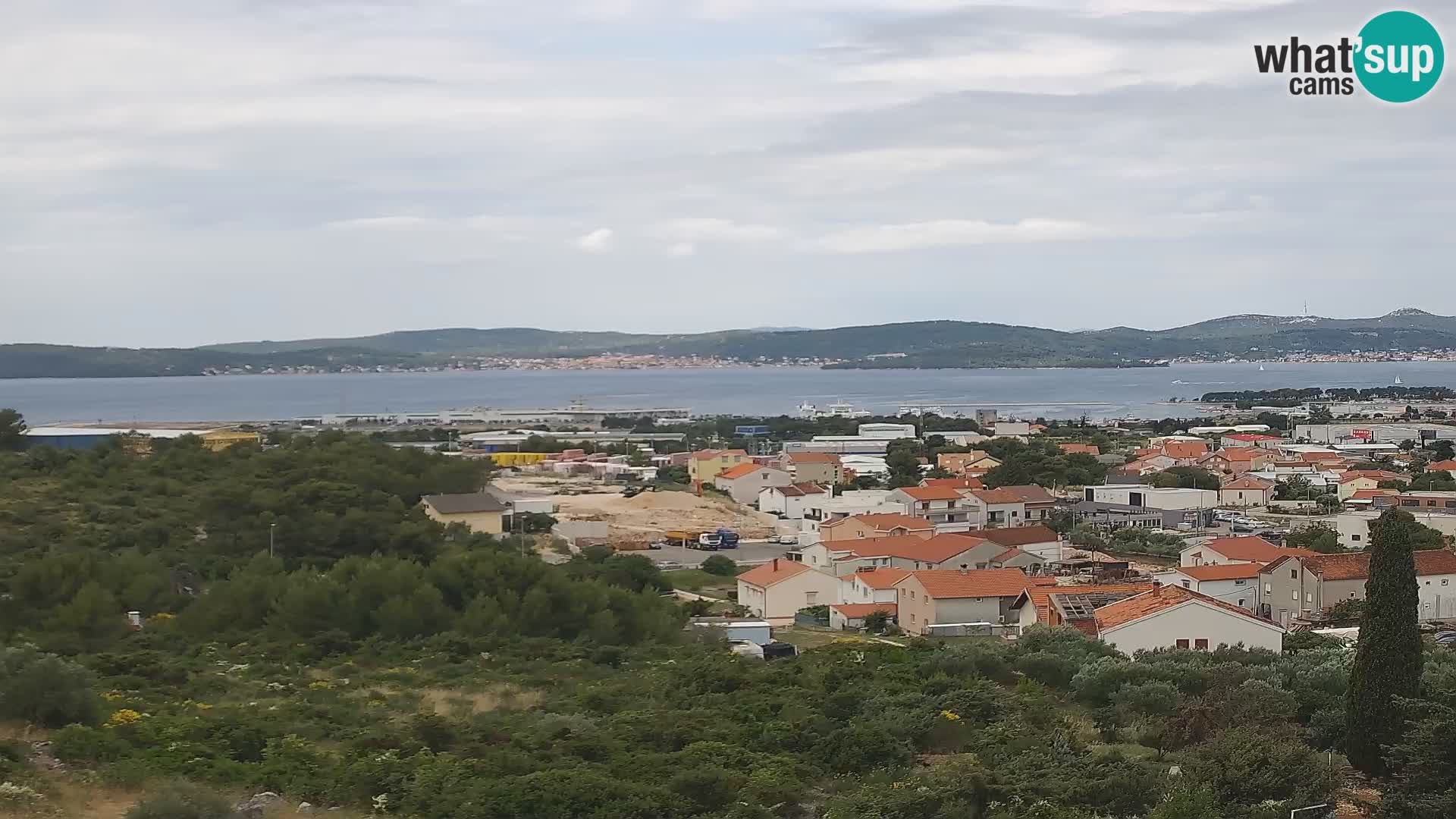 Zadar Port Gazenica Webcam Panorama, Zadar, Kroatien