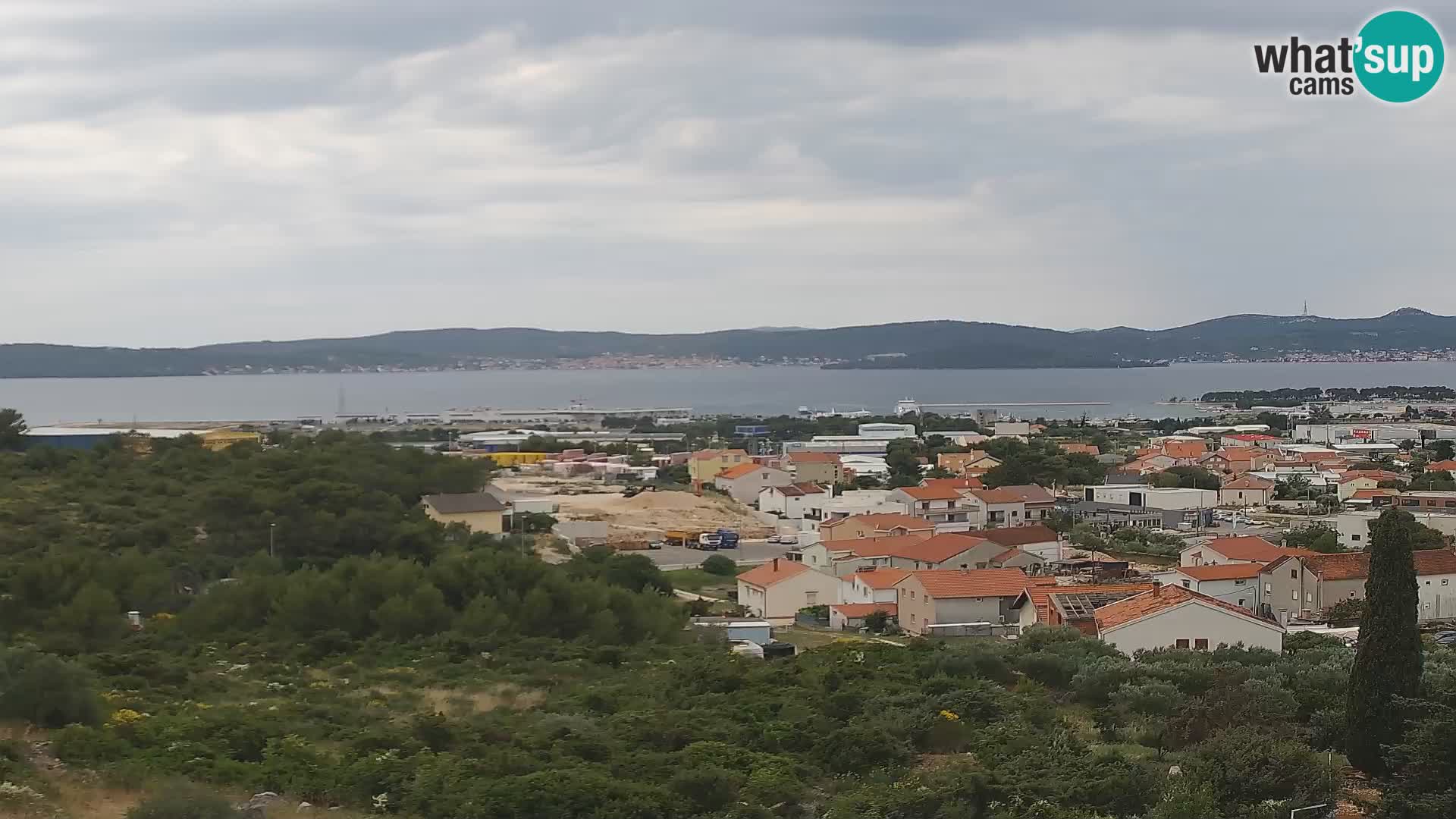 Zadar Port Gazenica Webcam Panorama, Zadar, Croatia