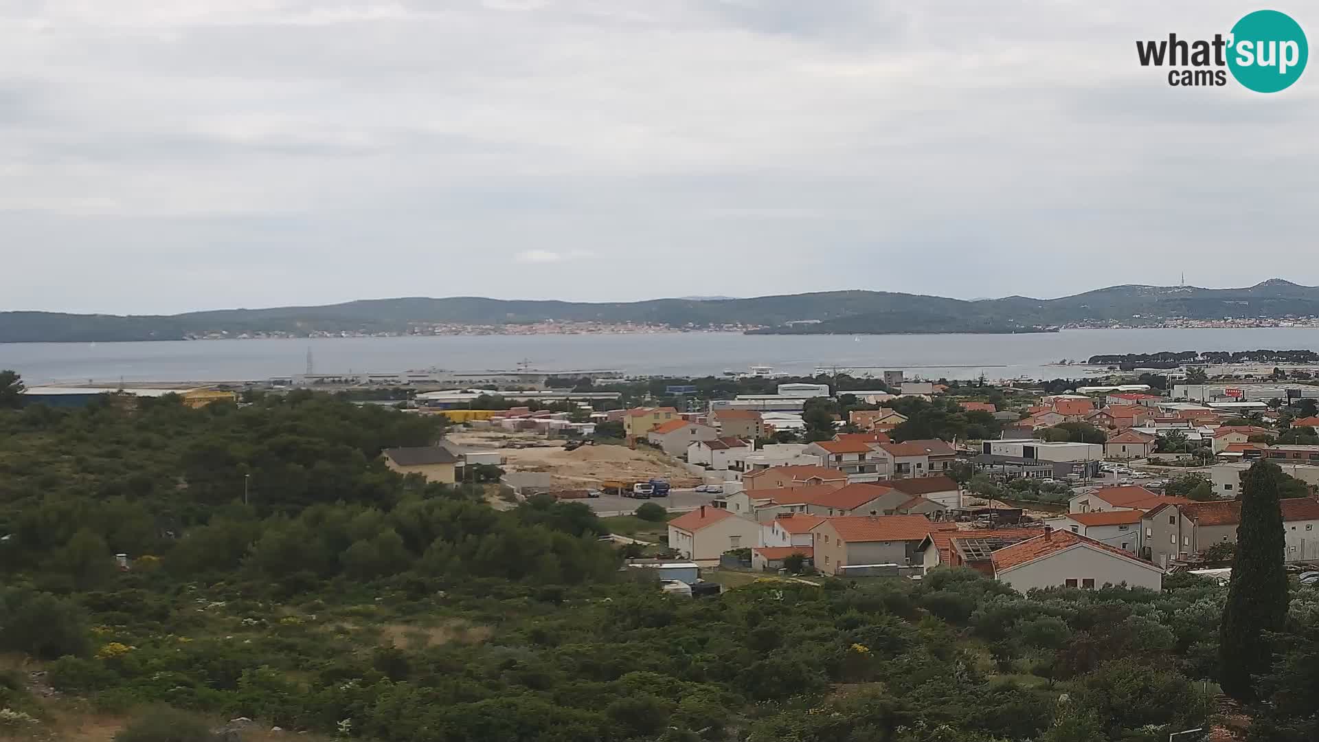 Panoramska web kamera Luke Gaženica u Zadru, Hrvatska