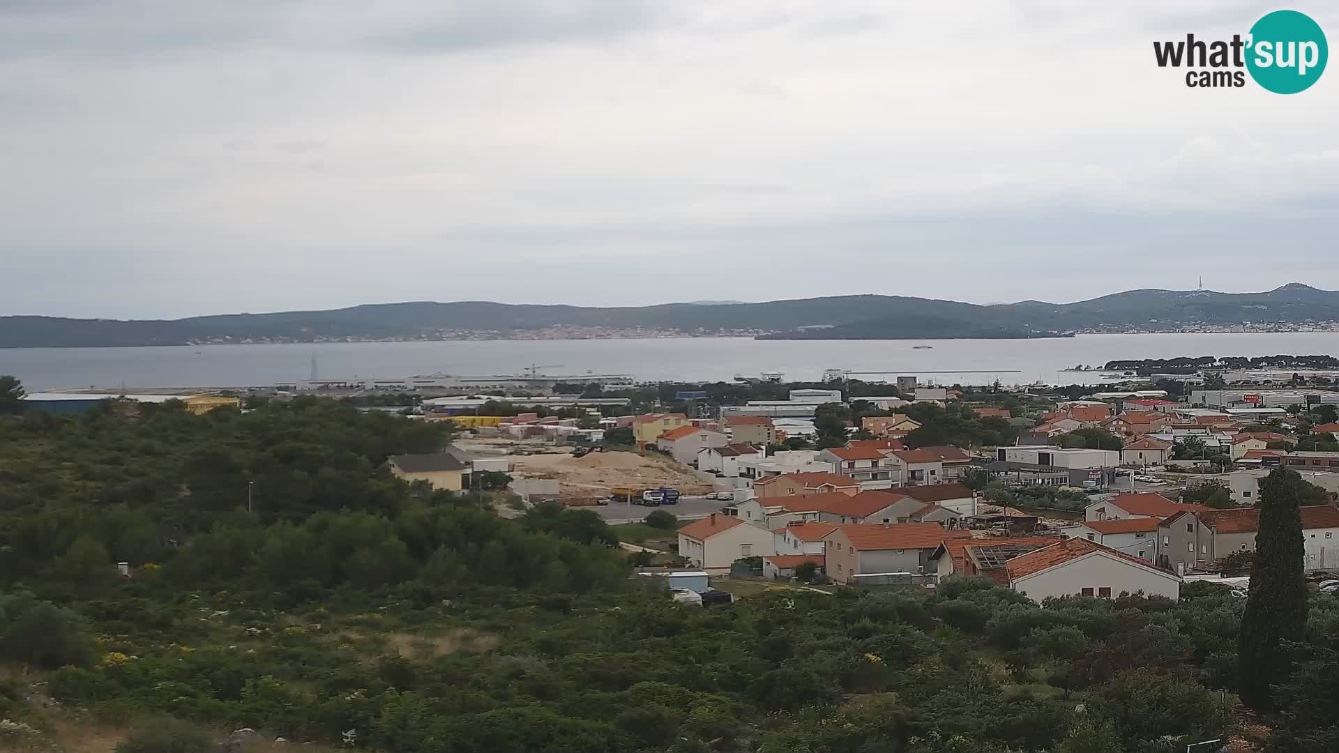 Zadar Port Gazenica Webcam Panorama, Zadar, Kroatien
