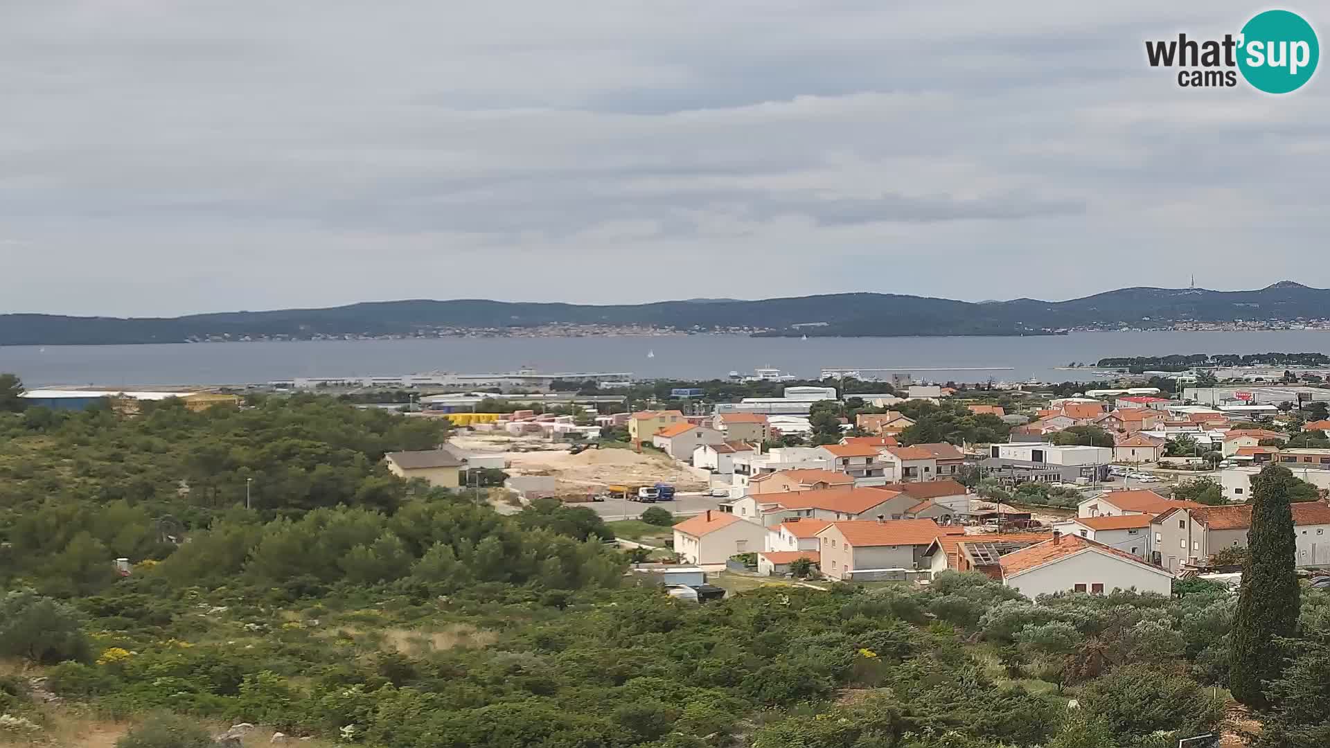 Zadar Port Gazenica Webcam Panorama, Zadar, Croatia