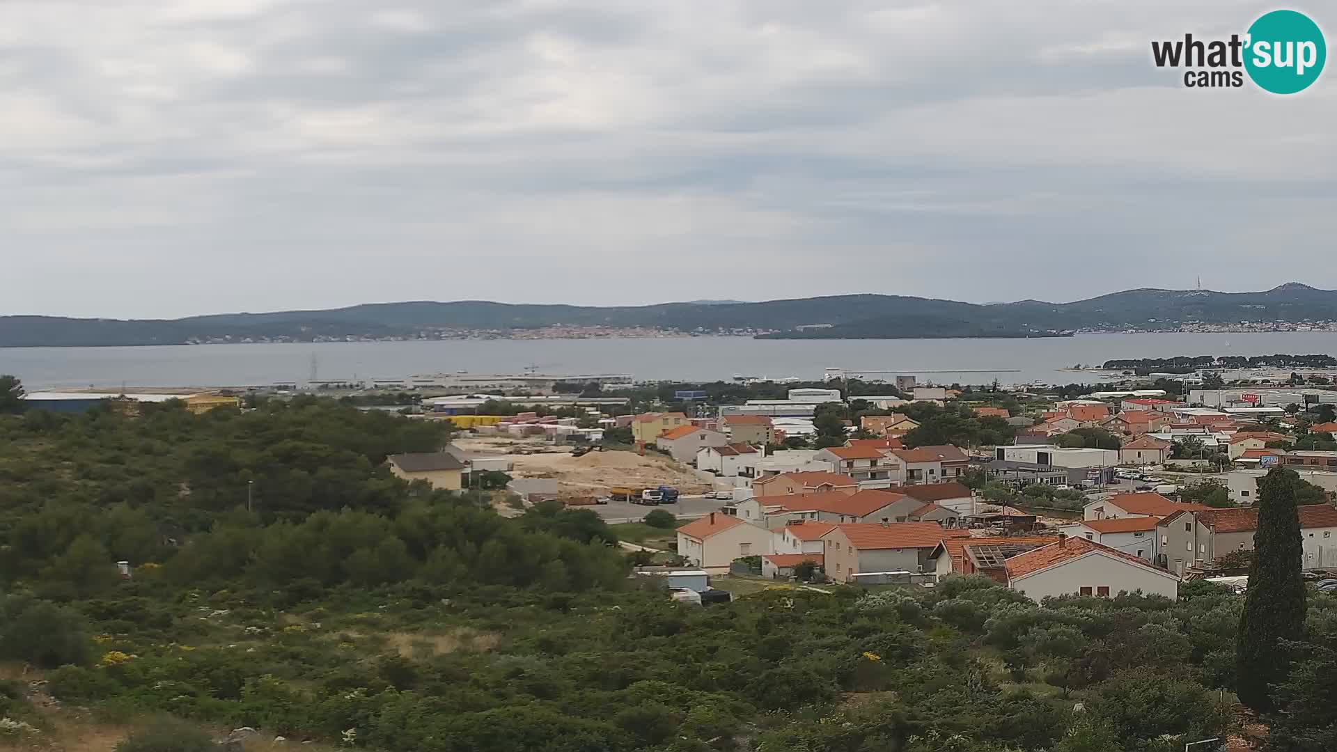 Zadar Port Gazenica Webcam Panorama, Zadar, Kroatien