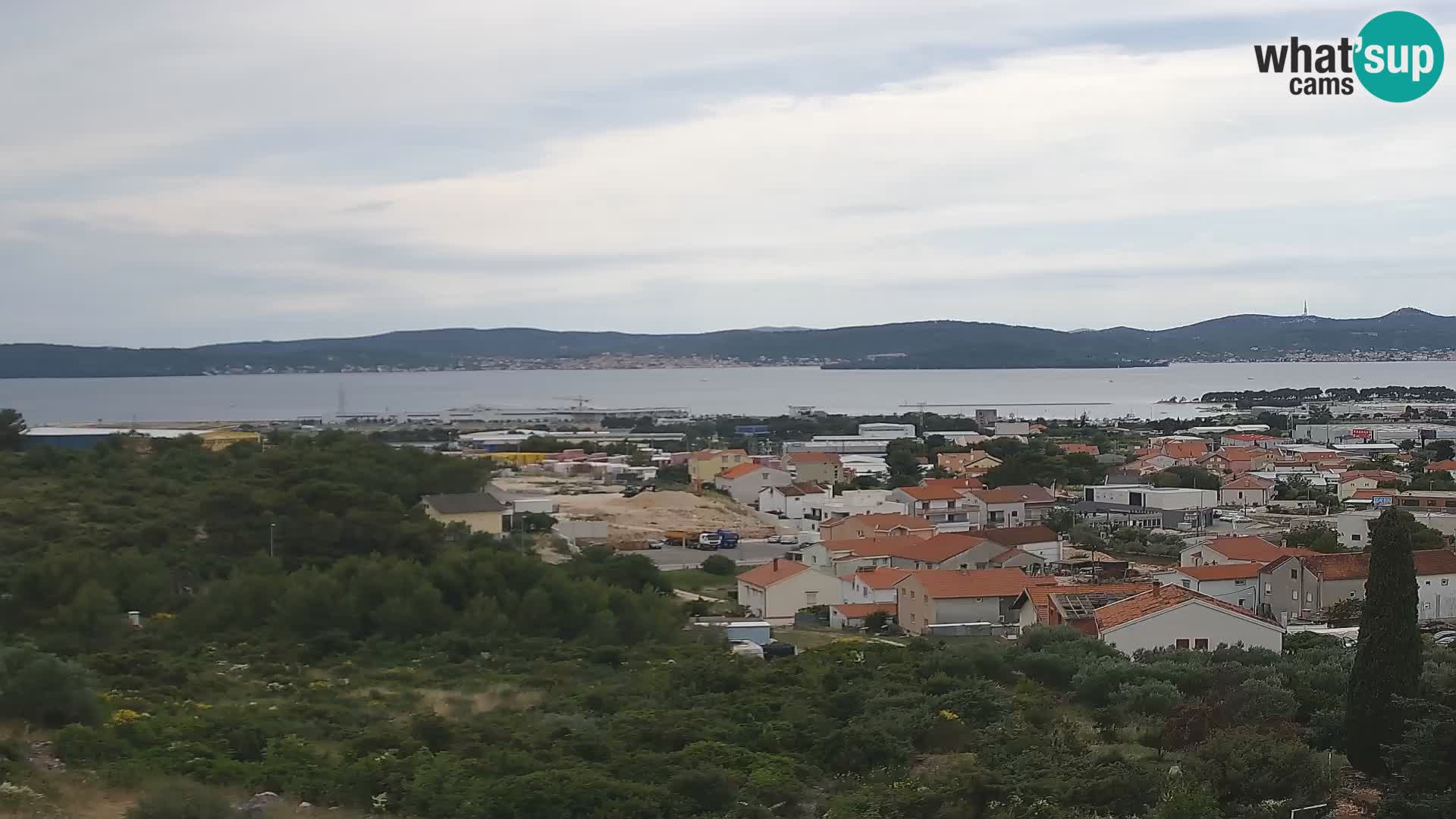 Panorama de la Webcam del Puerto Gazenica de Zadar, Zadar, Croacia