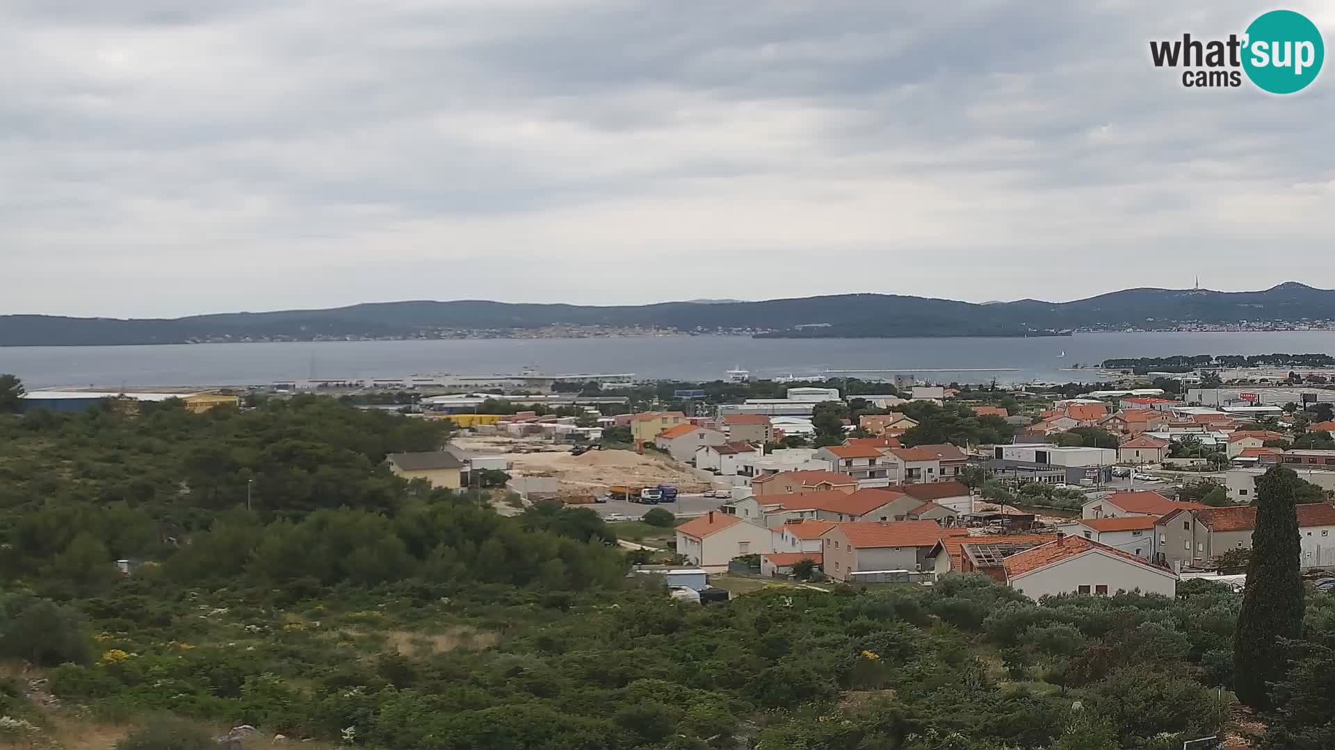 Zadar Port Gazenica Webcam Panorama, Zadar, Croatia