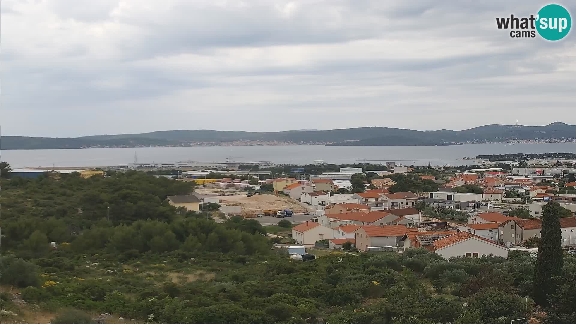 Zadar Port Gazenica Webcam Panorama, Zadar, Croatie