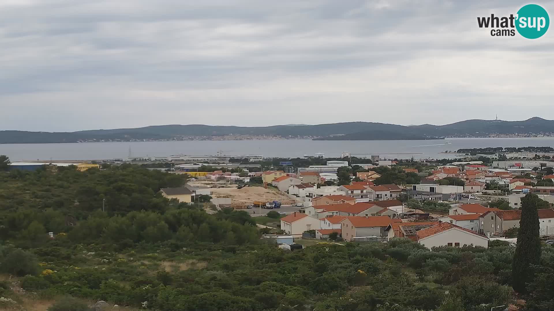 Zadar Port Gazenica Webcam Panorama, Zadar, Kroatien