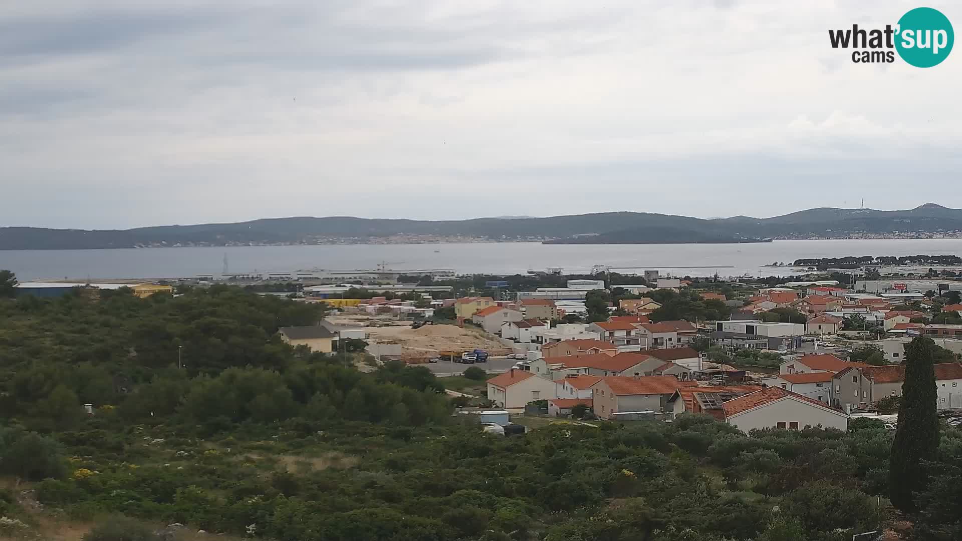 Panorama de la Webcam del Puerto Gazenica de Zadar, Zadar, Croacia