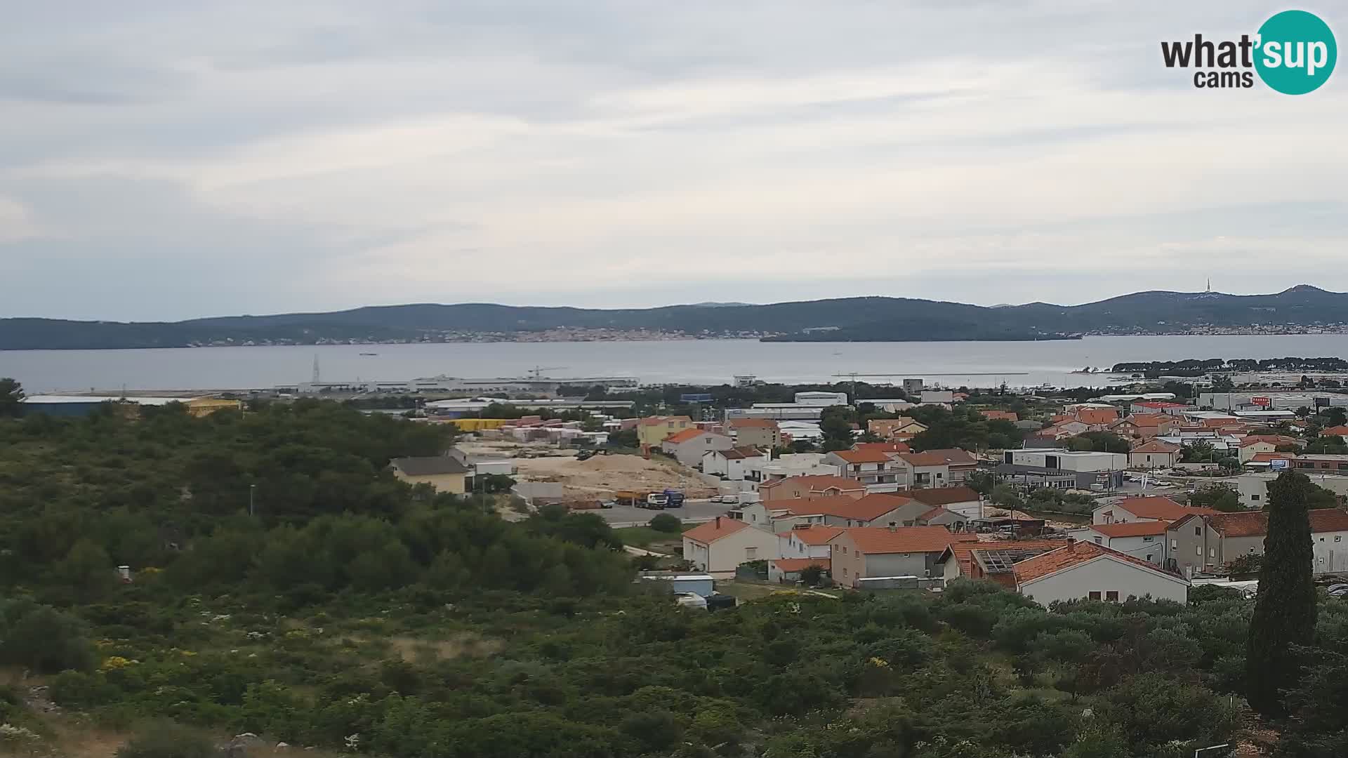 Zadar Port Gazenica Webcam Panorama, Zadar, Kroatien