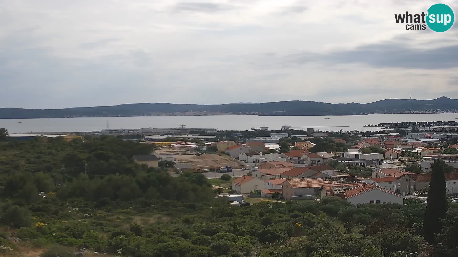Zadar Port Gazenica Webcam Panorama, Zadar, Kroatien