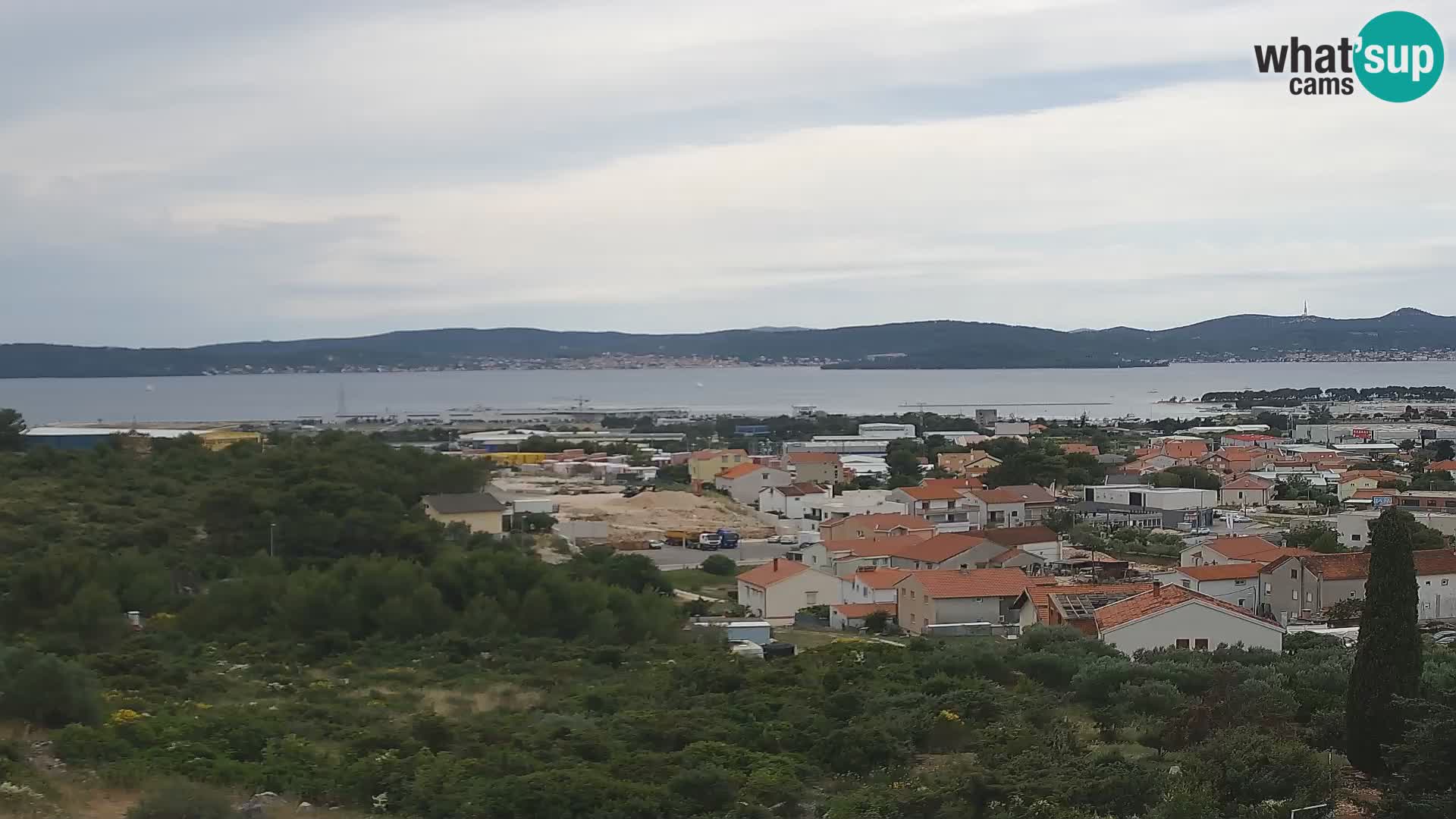 Zadar Pristanišče Gazenica s panoramsko spletno kamero, Zadar, Hrvaška