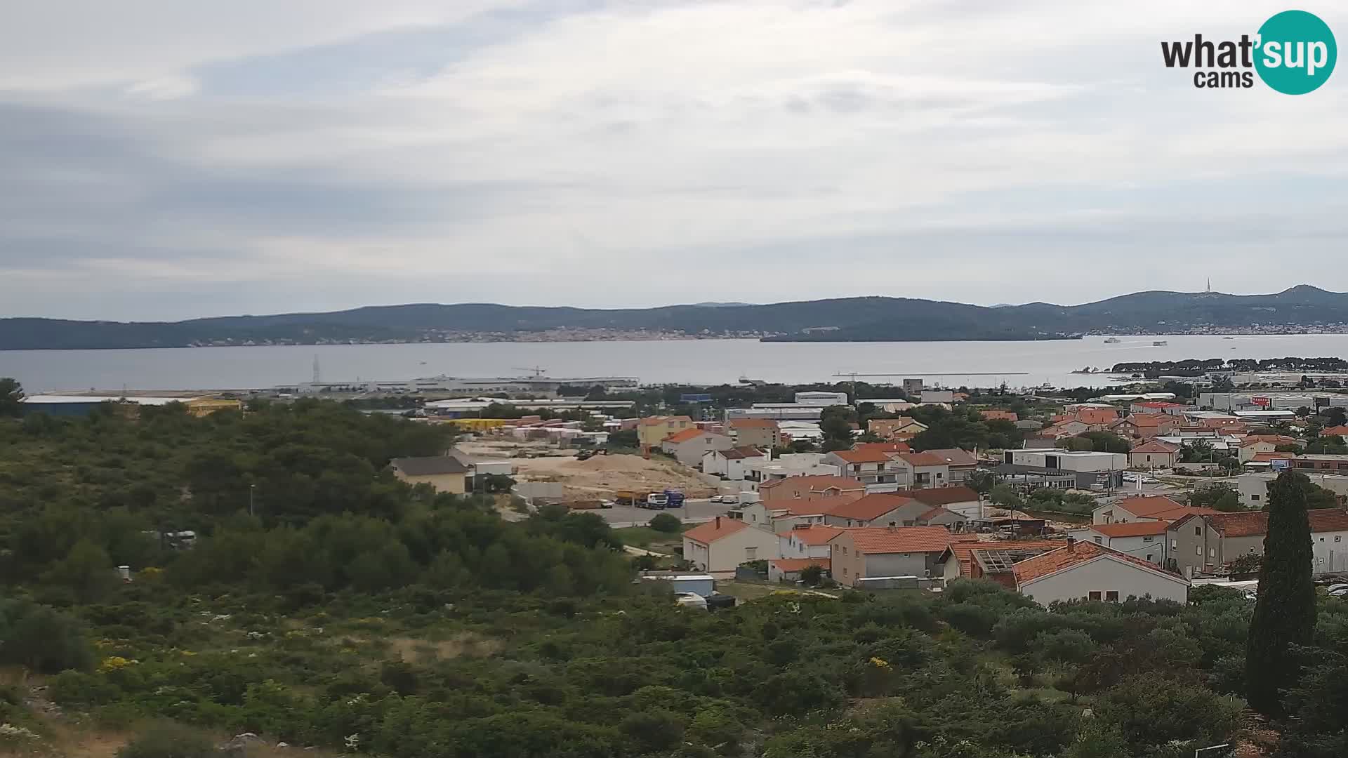 Zadar Pristanišče Gazenica s panoramsko spletno kamero, Zadar, Hrvaška