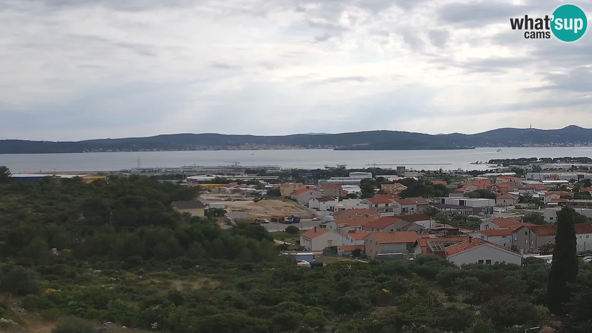 Zadar Port Gazenica Webcam Panorama, Zadar, Croatie