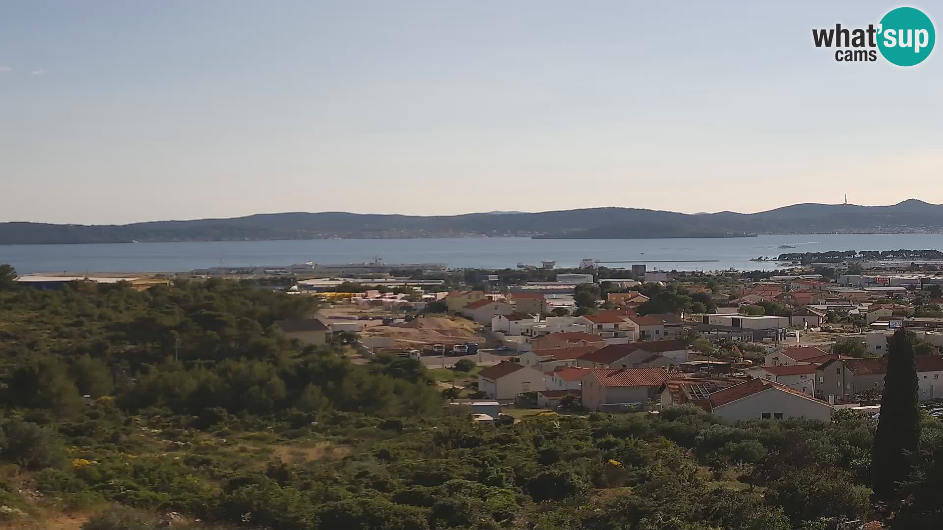 Zadar Pristanišče Gazenica s panoramsko spletno kamero, Zadar, Hrvaška