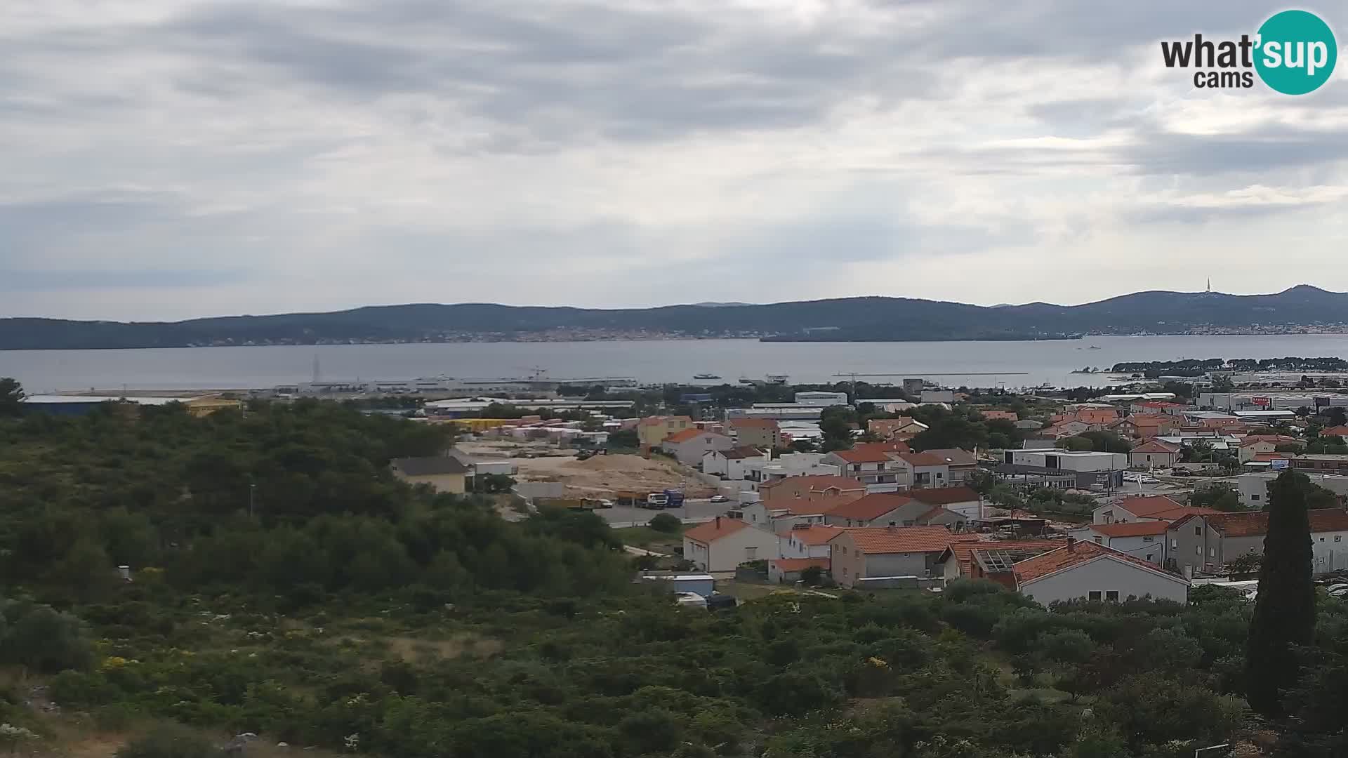 Zadar Port Gazenica Webcam Panorama, Zadar, Croatie
