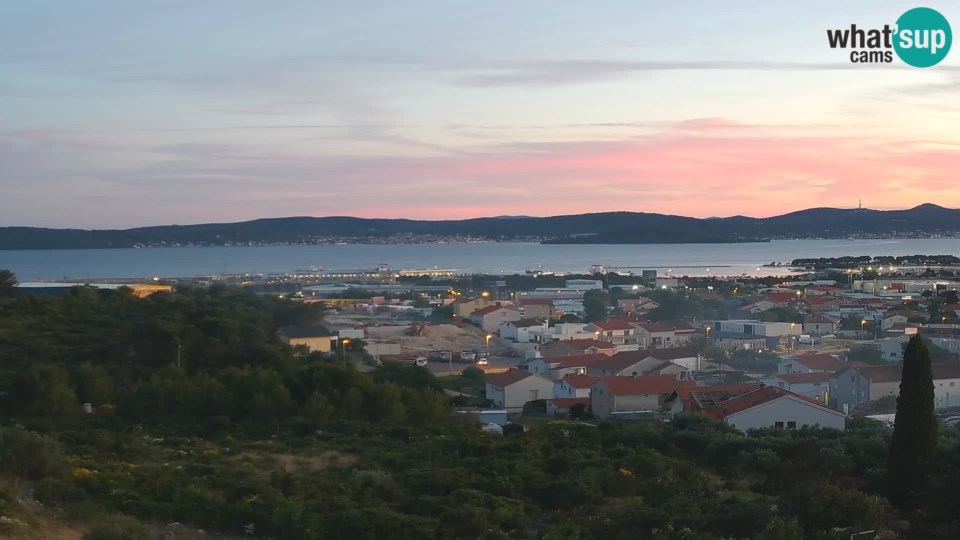 Zadar Port Gazenica Webcam Panorama, Zadar, Croatia