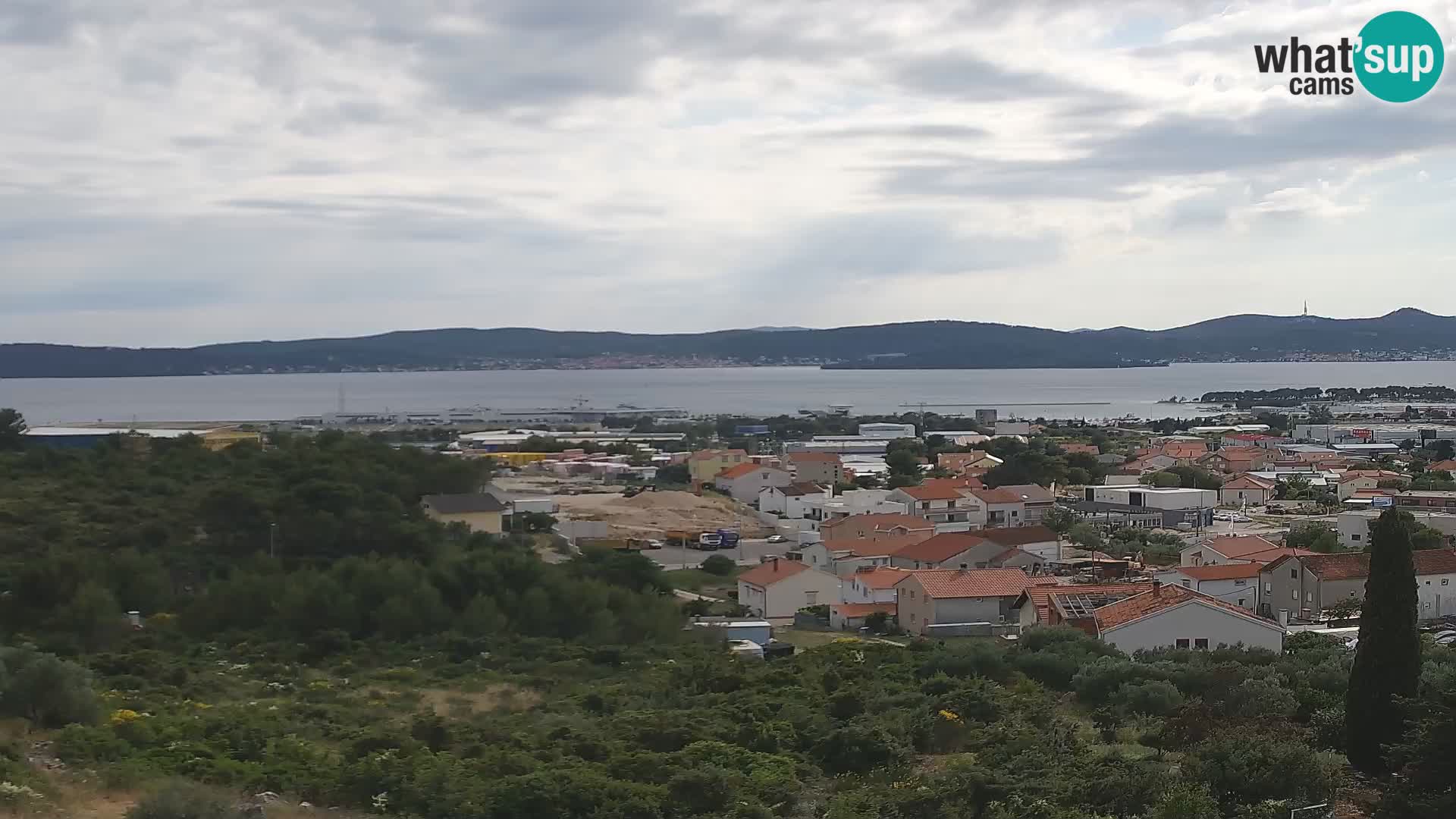 Zadar Port Gazenica Webcam Panorama, Zadar, Kroatien