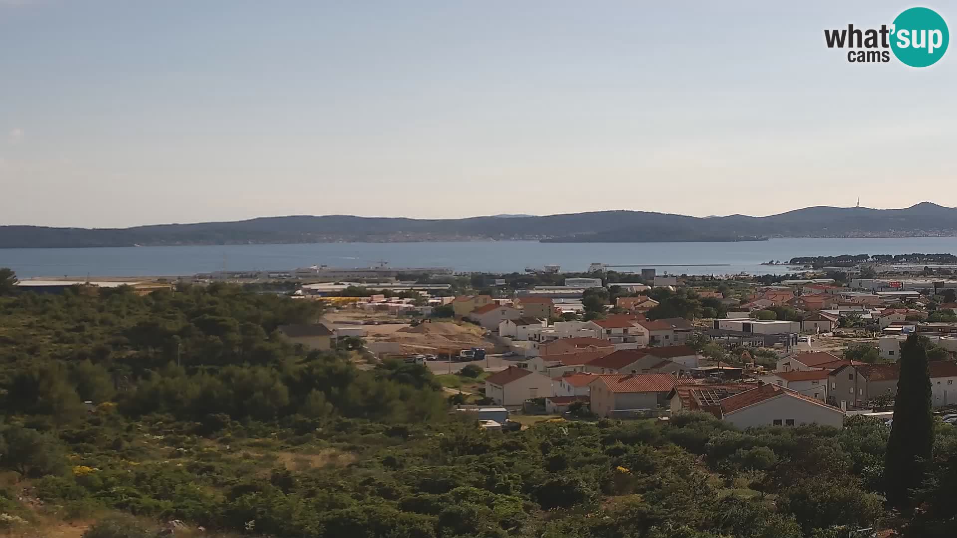 Panoramska web kamera Luke Gaženica u Zadru, Hrvatska