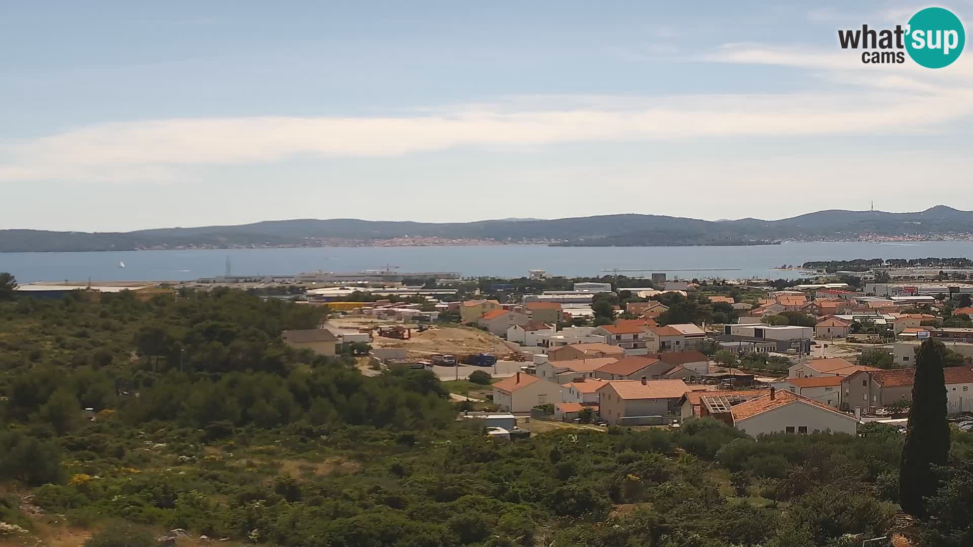 Zadar Port Gazenica Webcam Panorama, Zadar, Croatie
