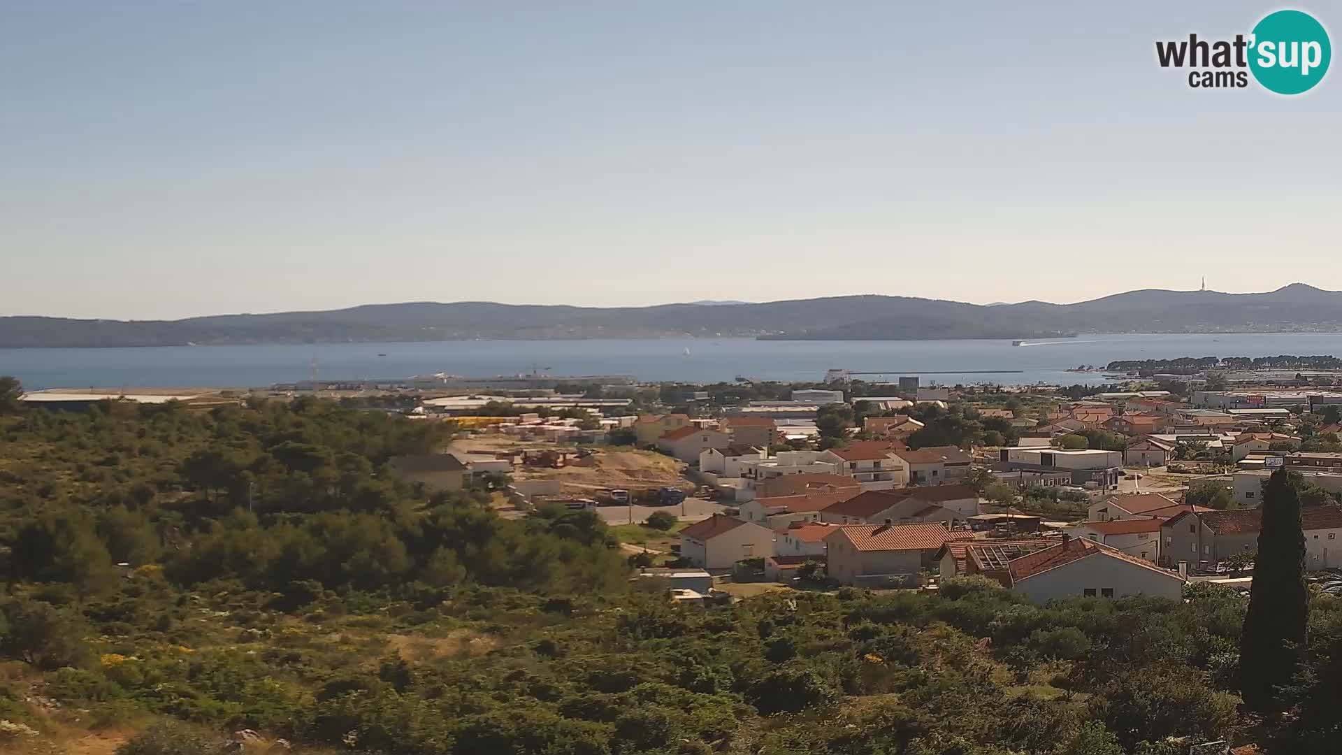 Zadar Port Gazenica Webcam Panorama, Zadar, Kroatien