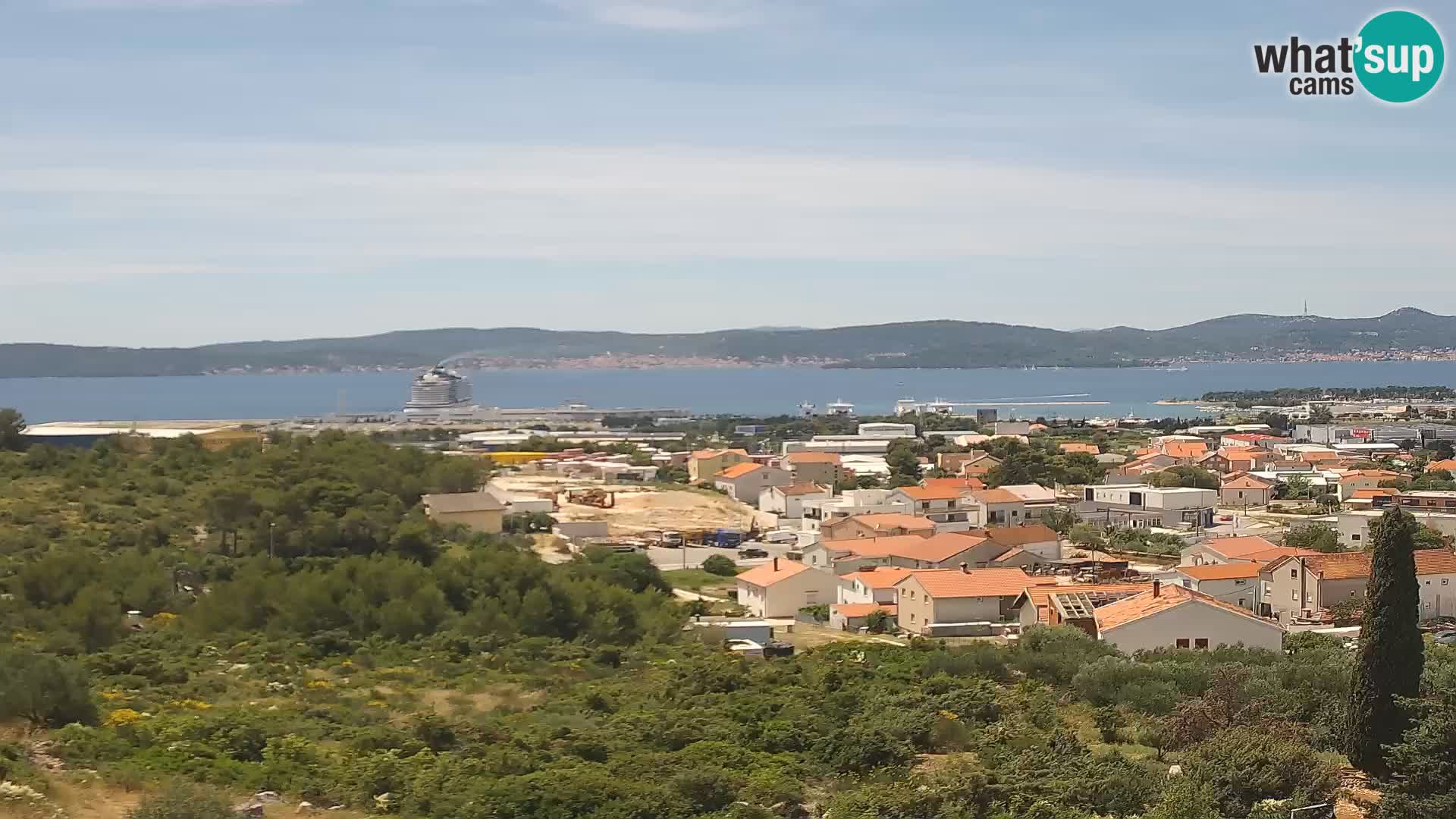 Zadar Port Gazenica Webcam Panorama, Zadar, Croatia