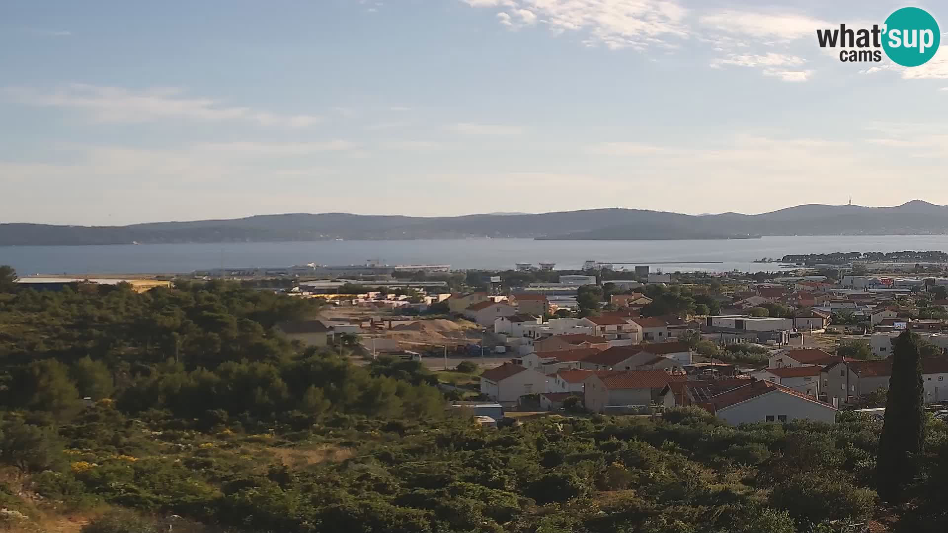 Zadar Port Gazenica Webcam Panorama, Zadar, Croatie