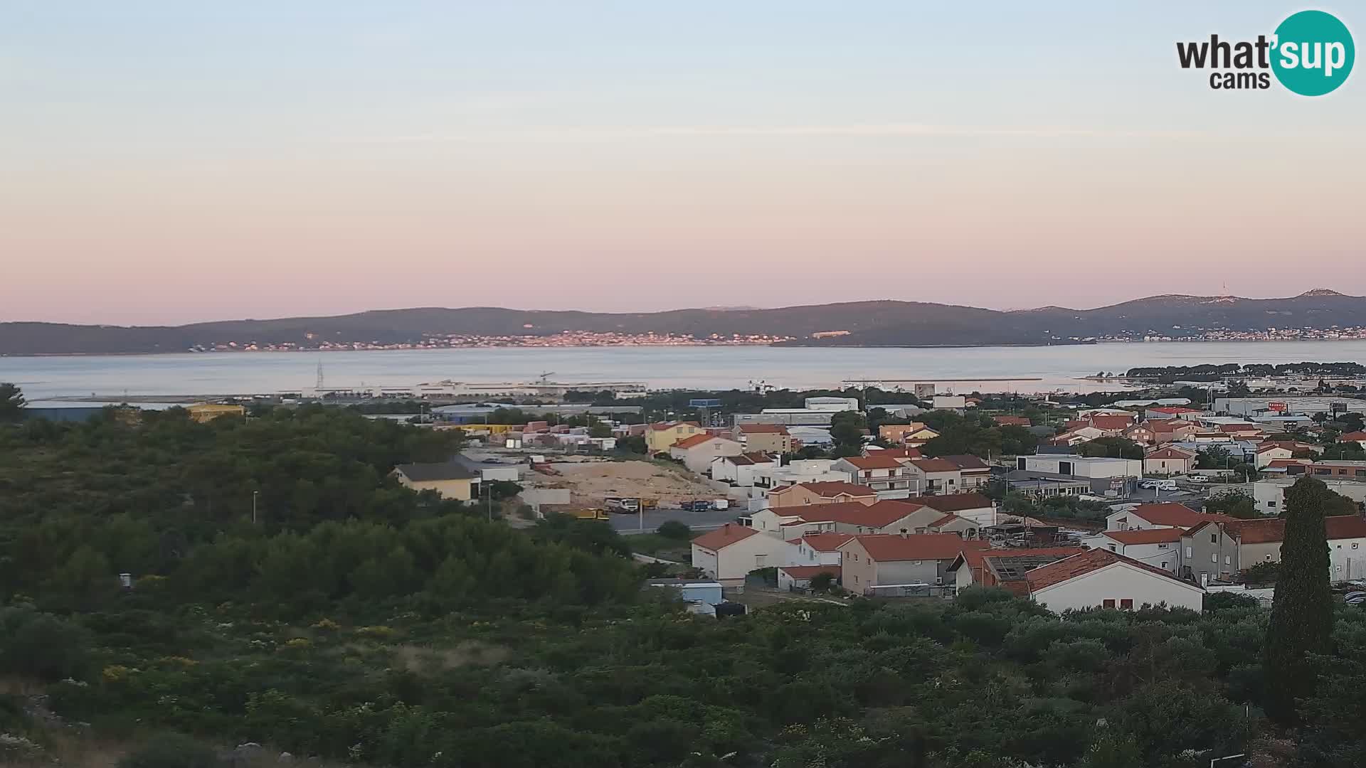 Zadar Port Gazenica Webcam Panorama, Zadar, Kroatien