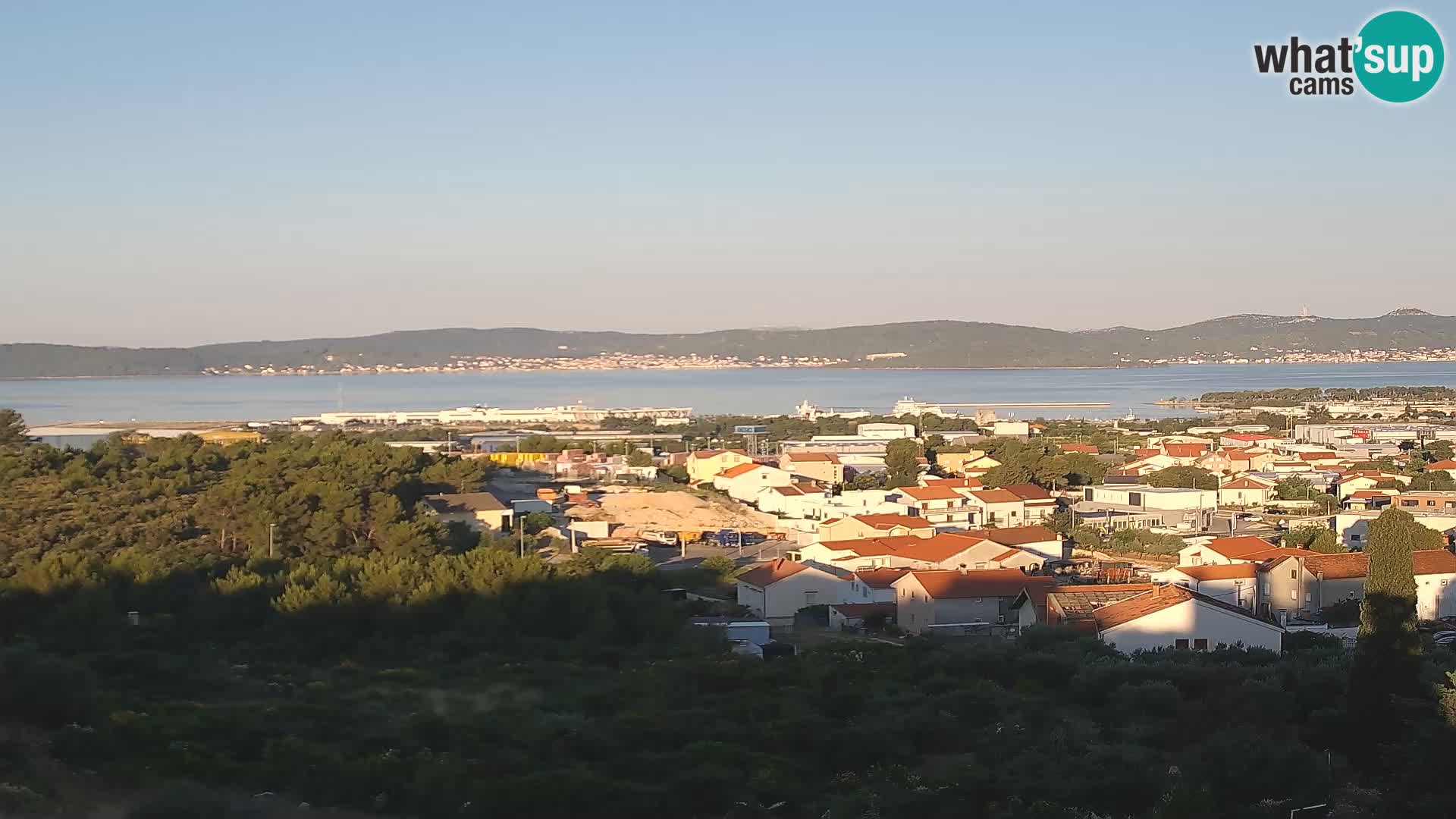 Zadar Port Gazenica Webcam Panorama, Zadar, Croatia