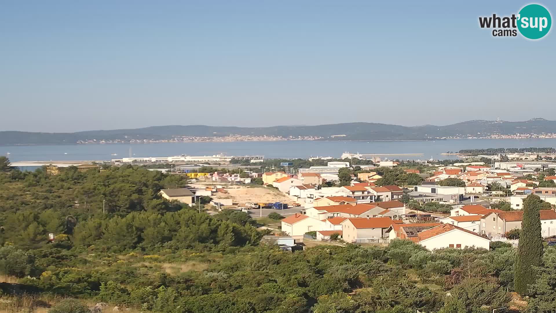 Zadar Port Gazenica Webcam Panorama, Zadar, Kroatien