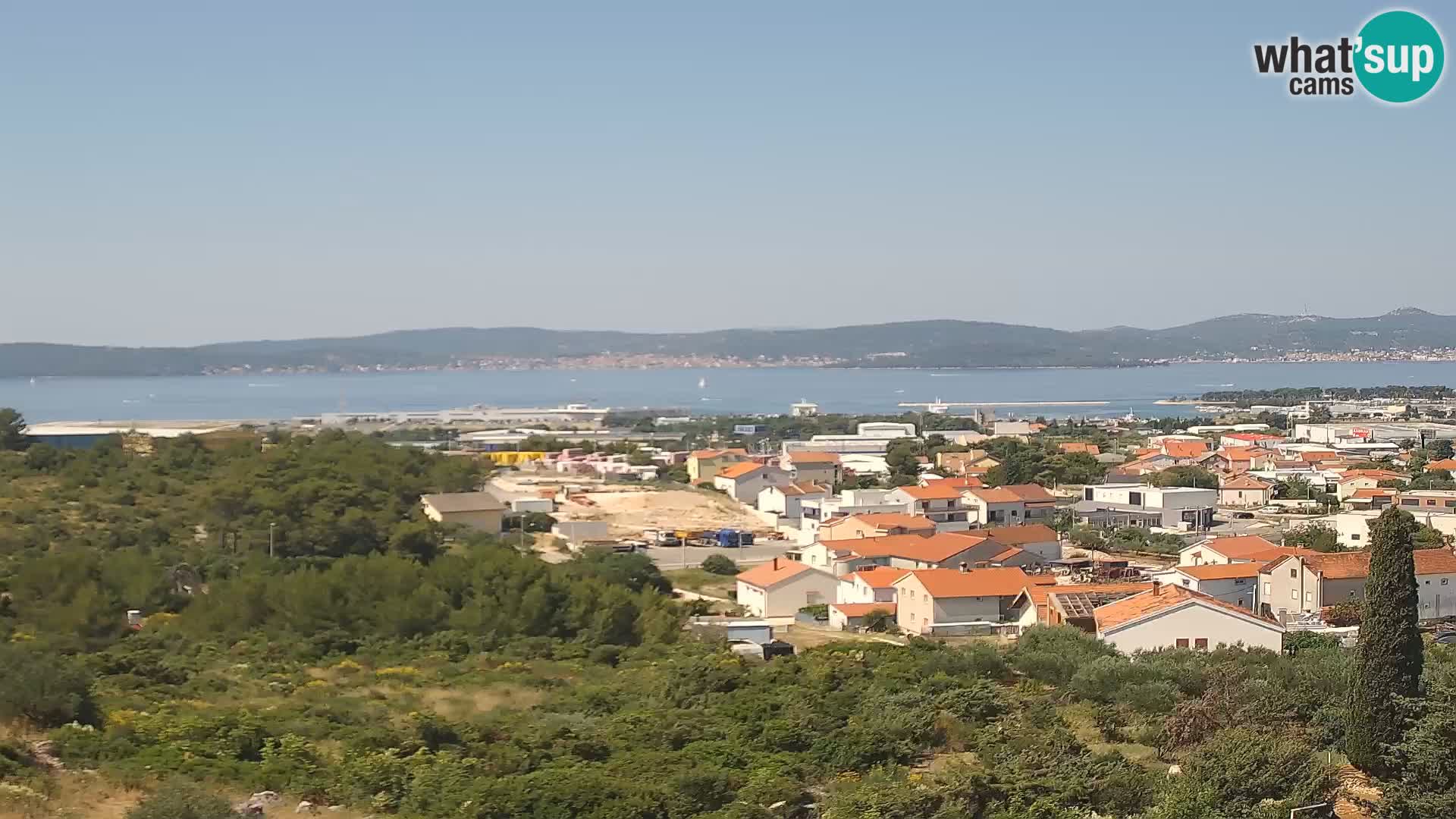 Panoramska web kamera Luke Gaženica u Zadru, Hrvatska