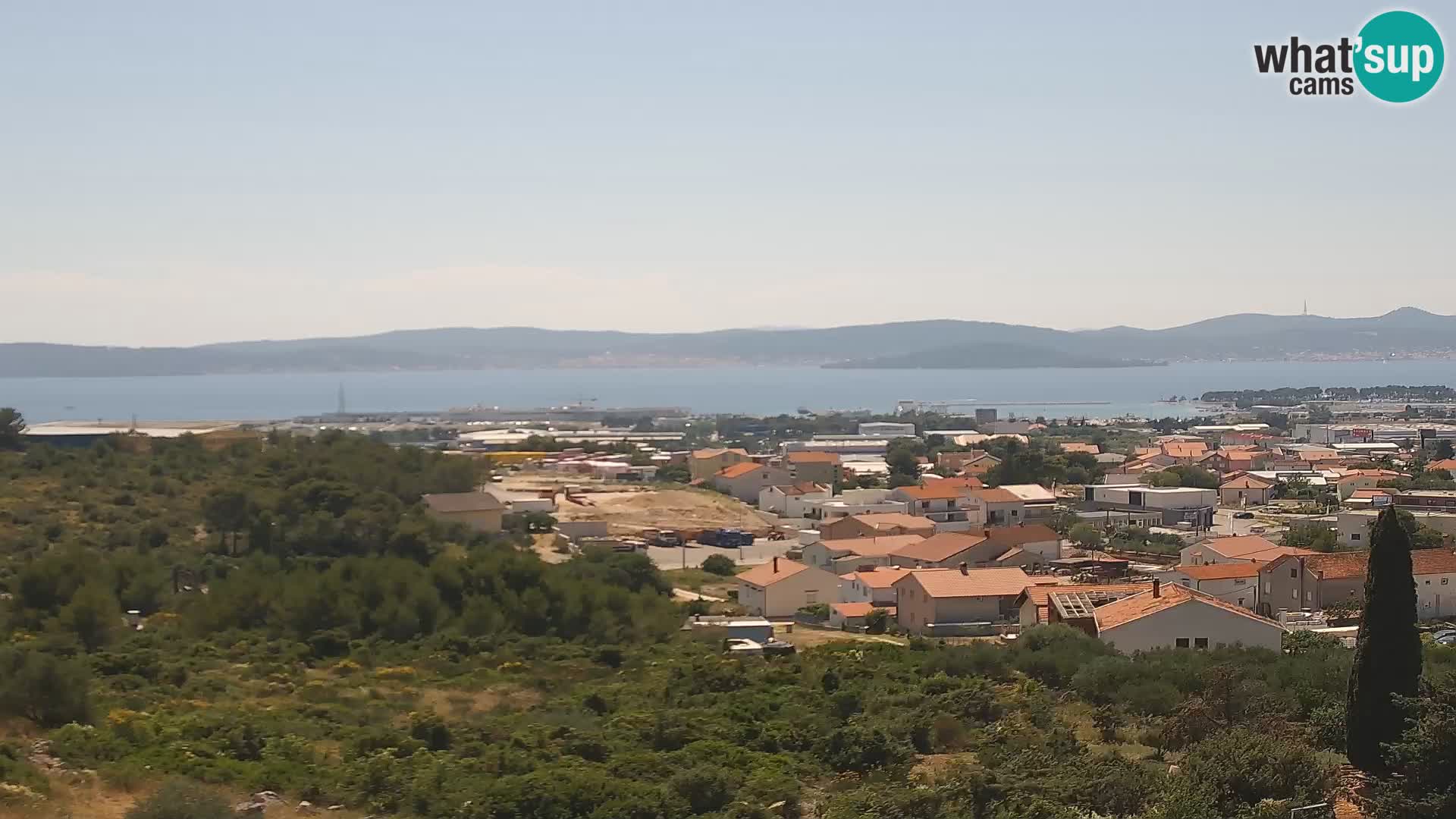 Panoramska web kamera Luke Gaženica u Zadru, Hrvatska
