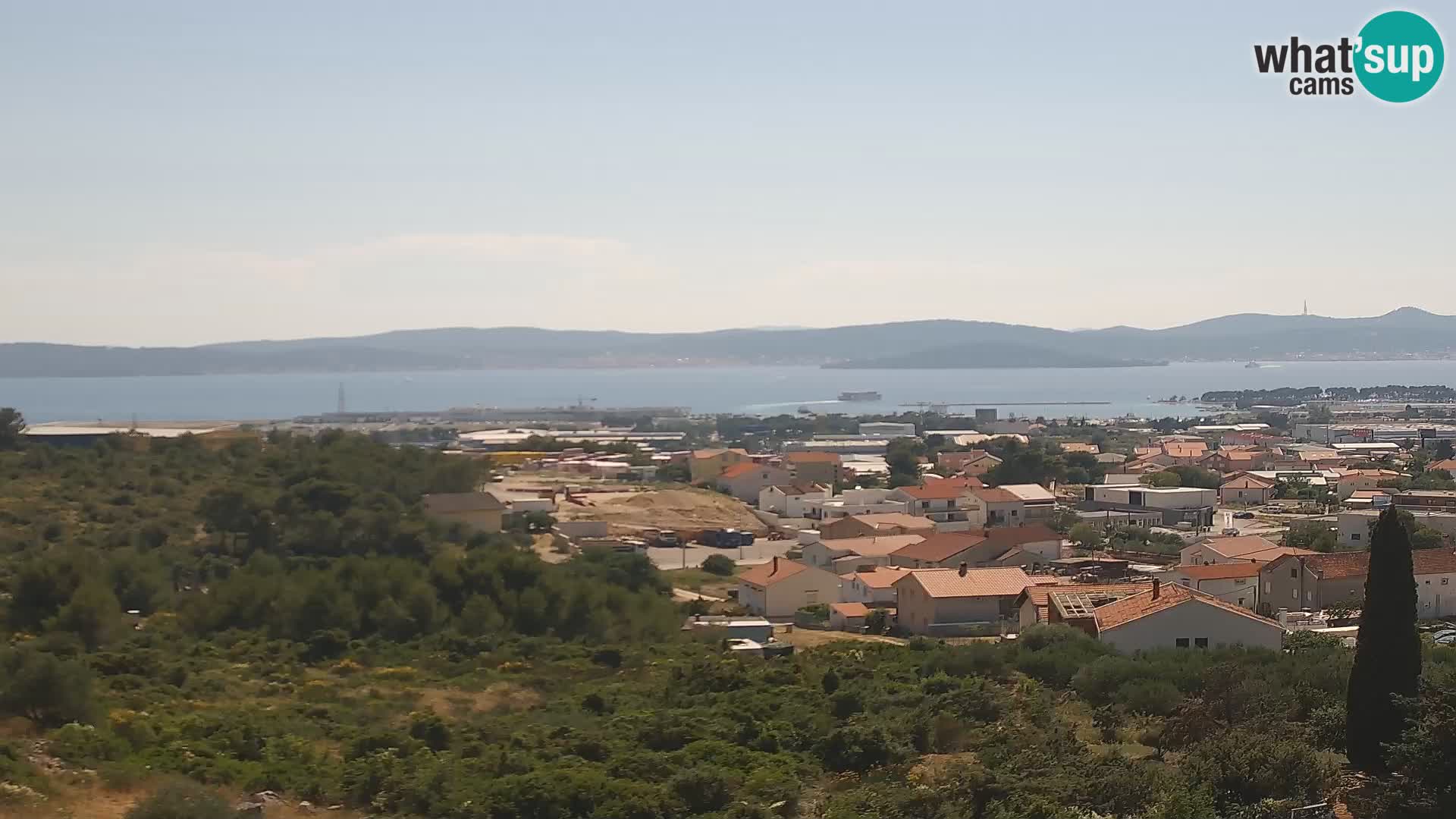 Panoramska web kamera Luke Gaženica u Zadru, Hrvatska