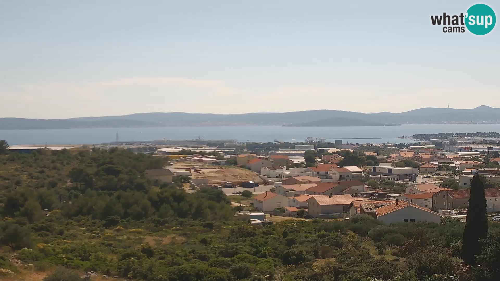 Panoramska web kamera Luke Gaženica u Zadru, Hrvatska