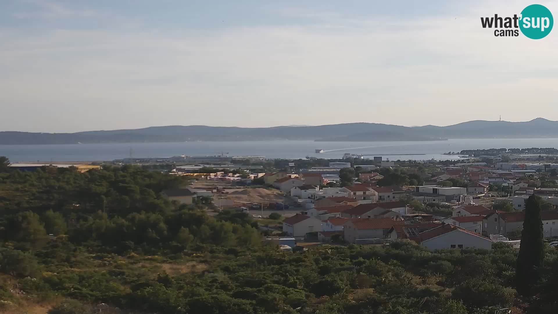 Zadar Port Gazenica Webcam Panorama, Zadar, Croatia