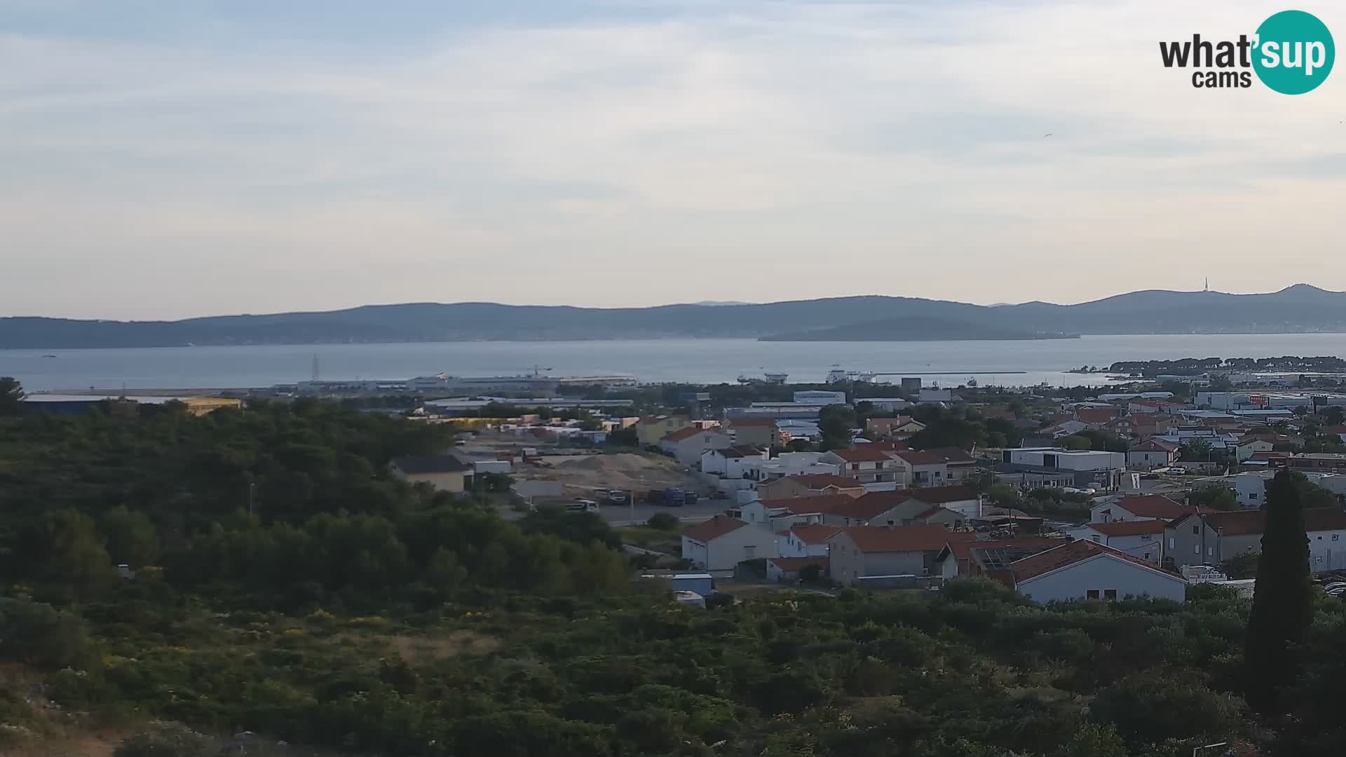 Zadar Port Gazenica Webcam Panorama, Zadar, Kroatien