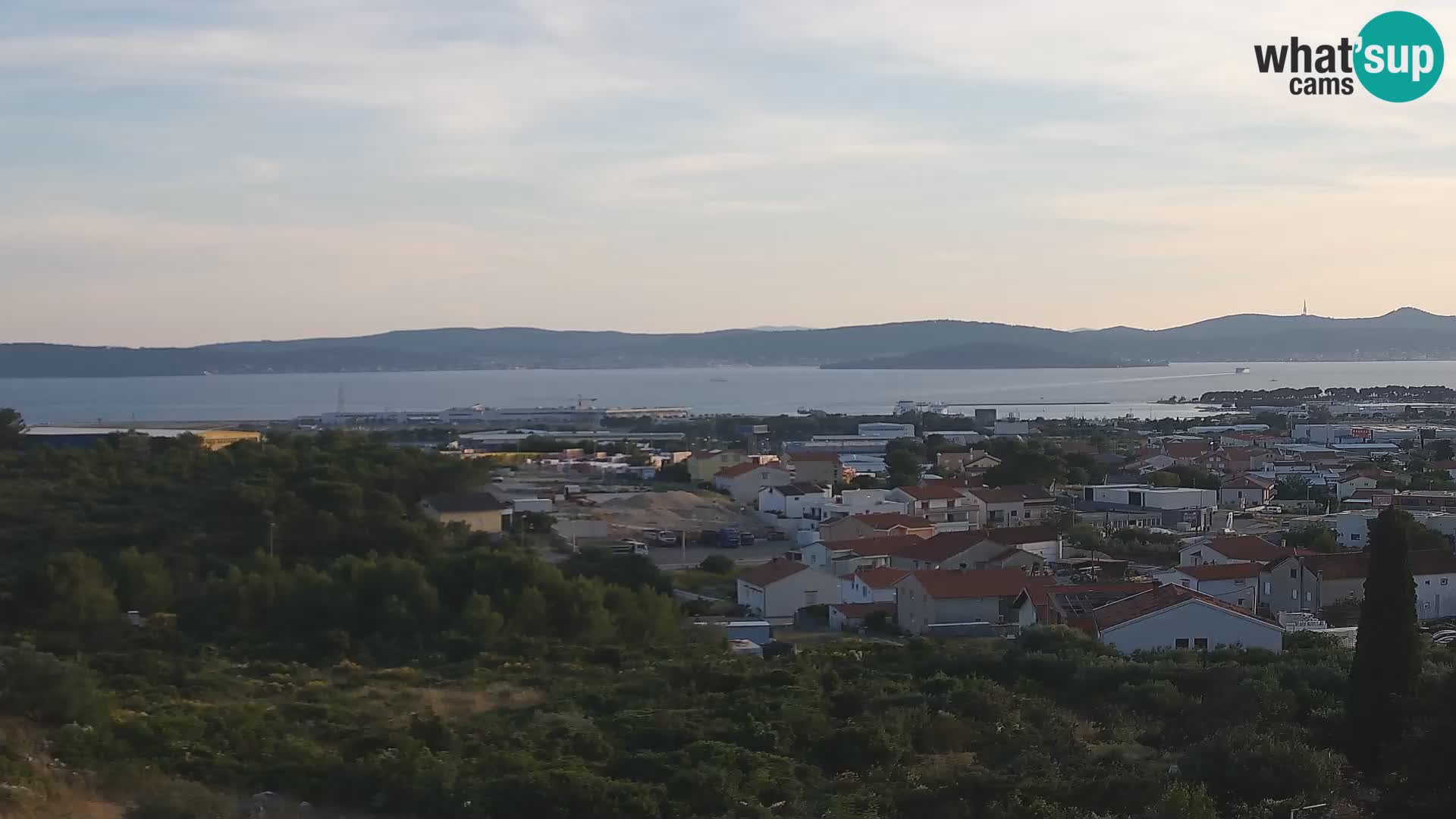 Zadar Port Gazenica Webcam Panorama, Zadar, Croatia