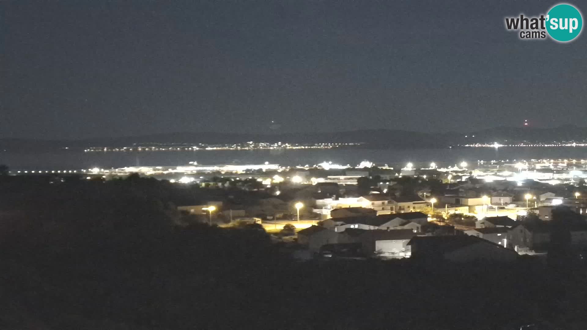 Panorama de la Webcam del Puerto Gazenica de Zadar, Zadar, Croacia