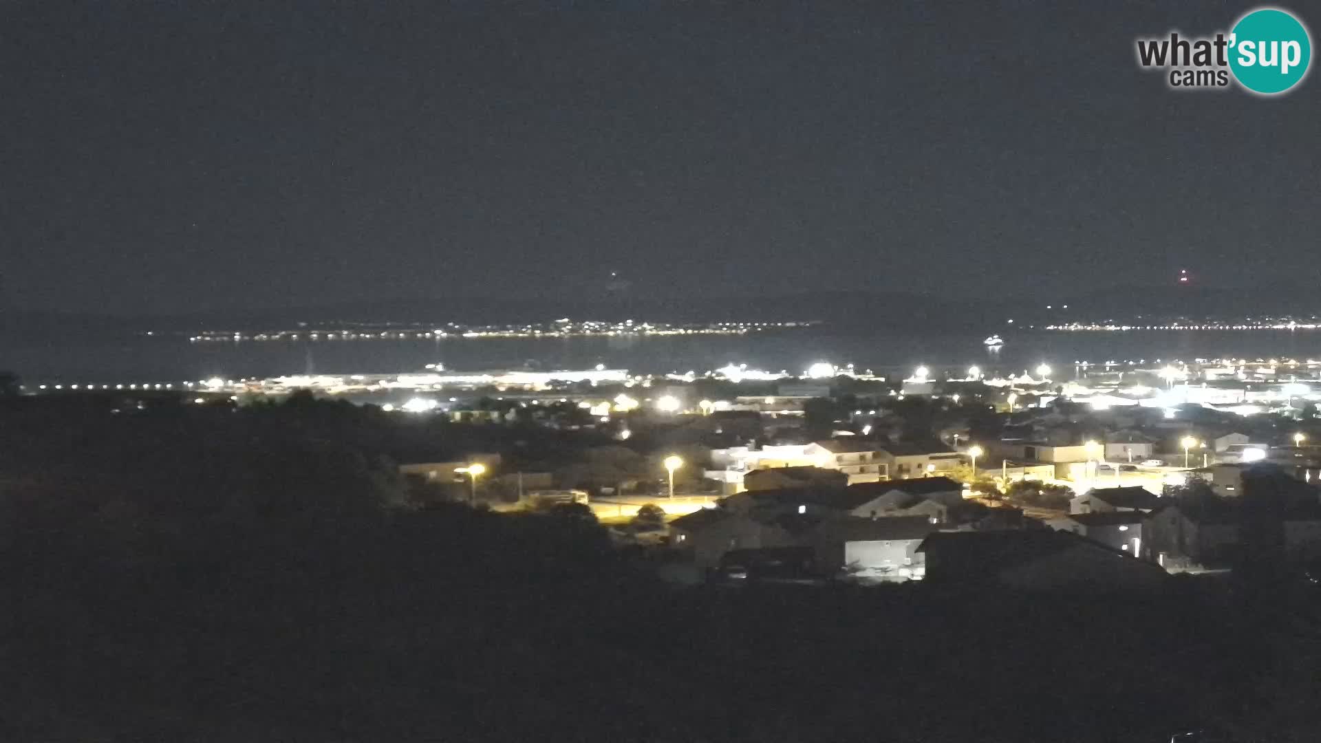 Panorama de la Webcam del Puerto Gazenica de Zadar, Zadar, Croacia
