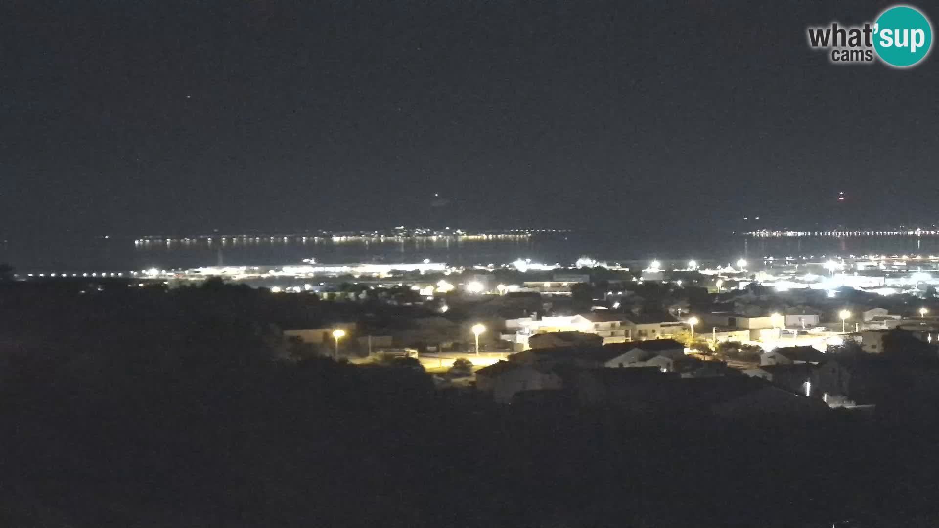 Panorama de la Webcam del Puerto Gazenica de Zadar, Zadar, Croacia