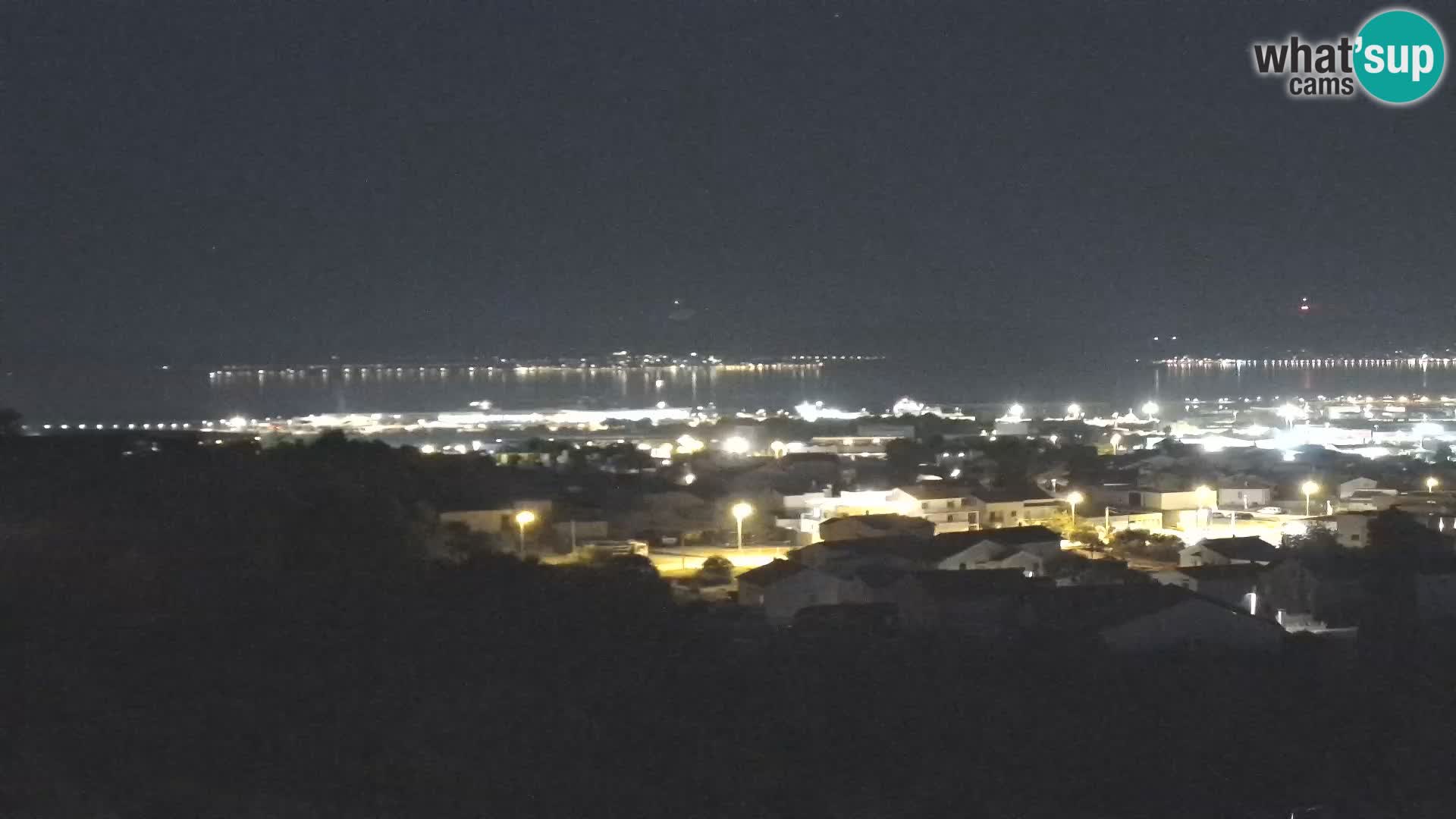 Panorama de la Webcam del Puerto Gazenica de Zadar, Zadar, Croacia