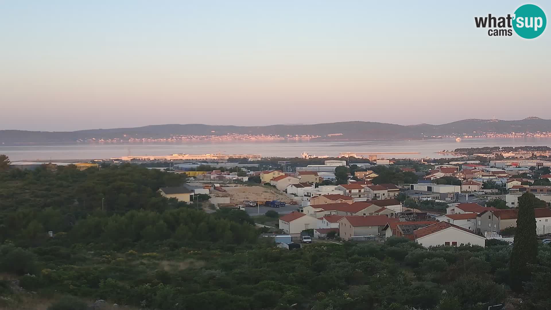 Zadar Port Gazenica Webcam Panorama, Zadar, Croatie