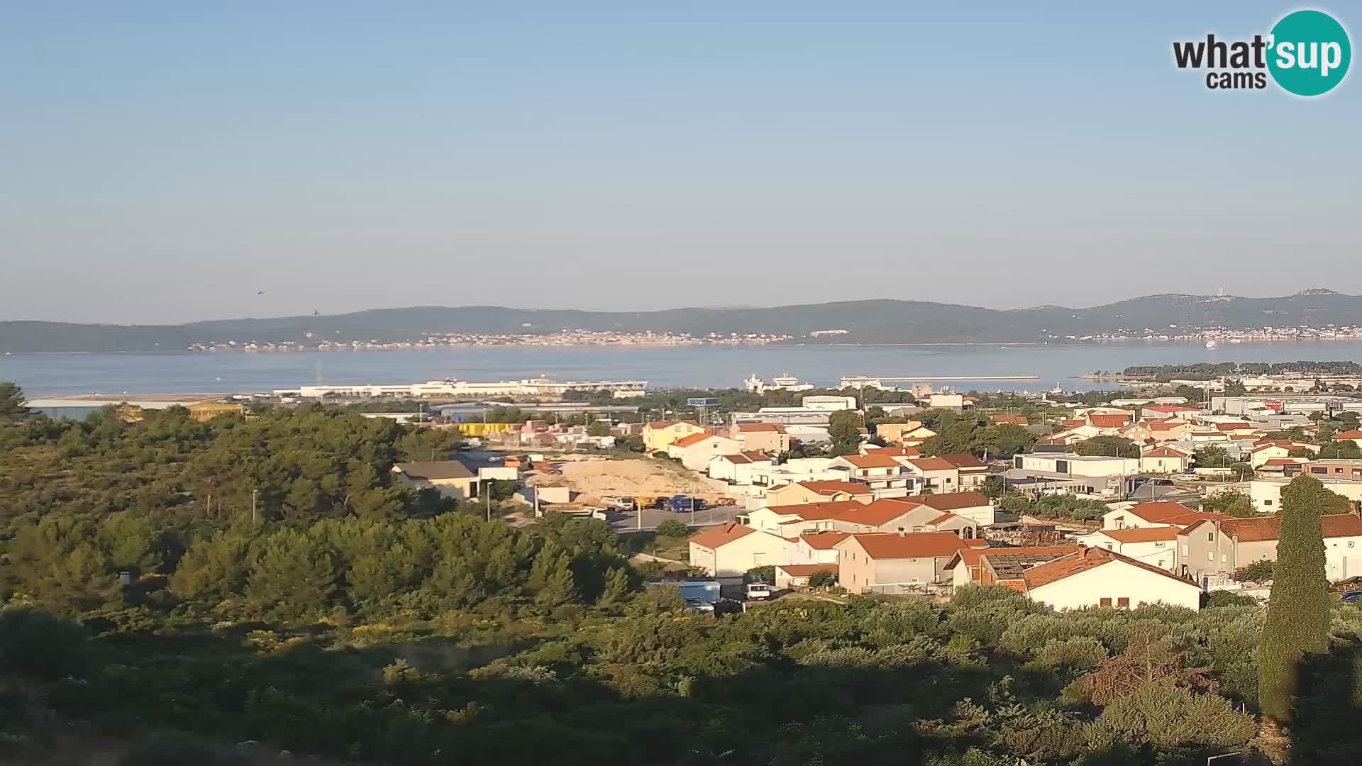 Zadar Port Gazenica Webcam Panorama, Zadar, Kroatien